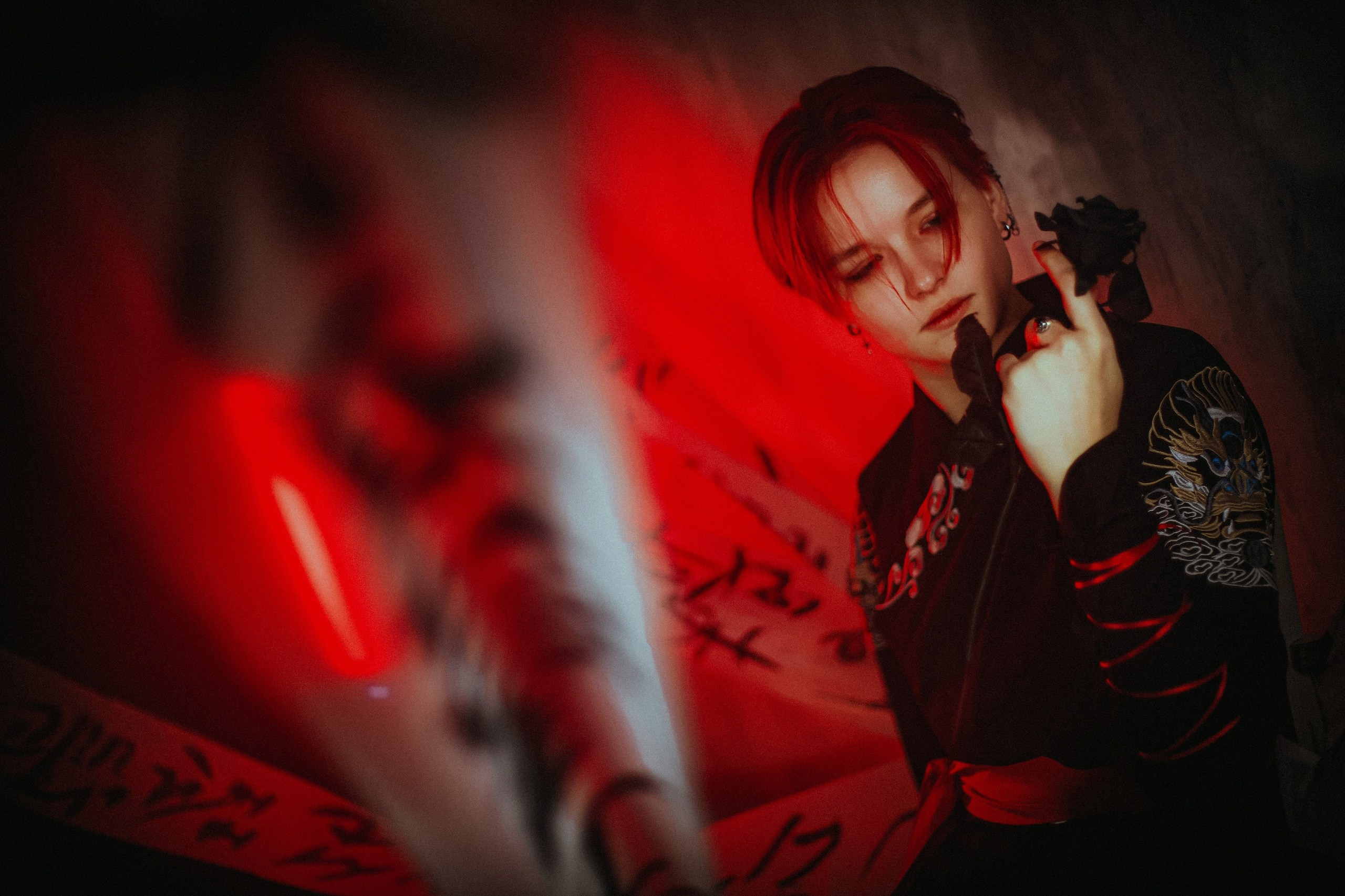 RED SAMURAI: YAN. Polaroud love