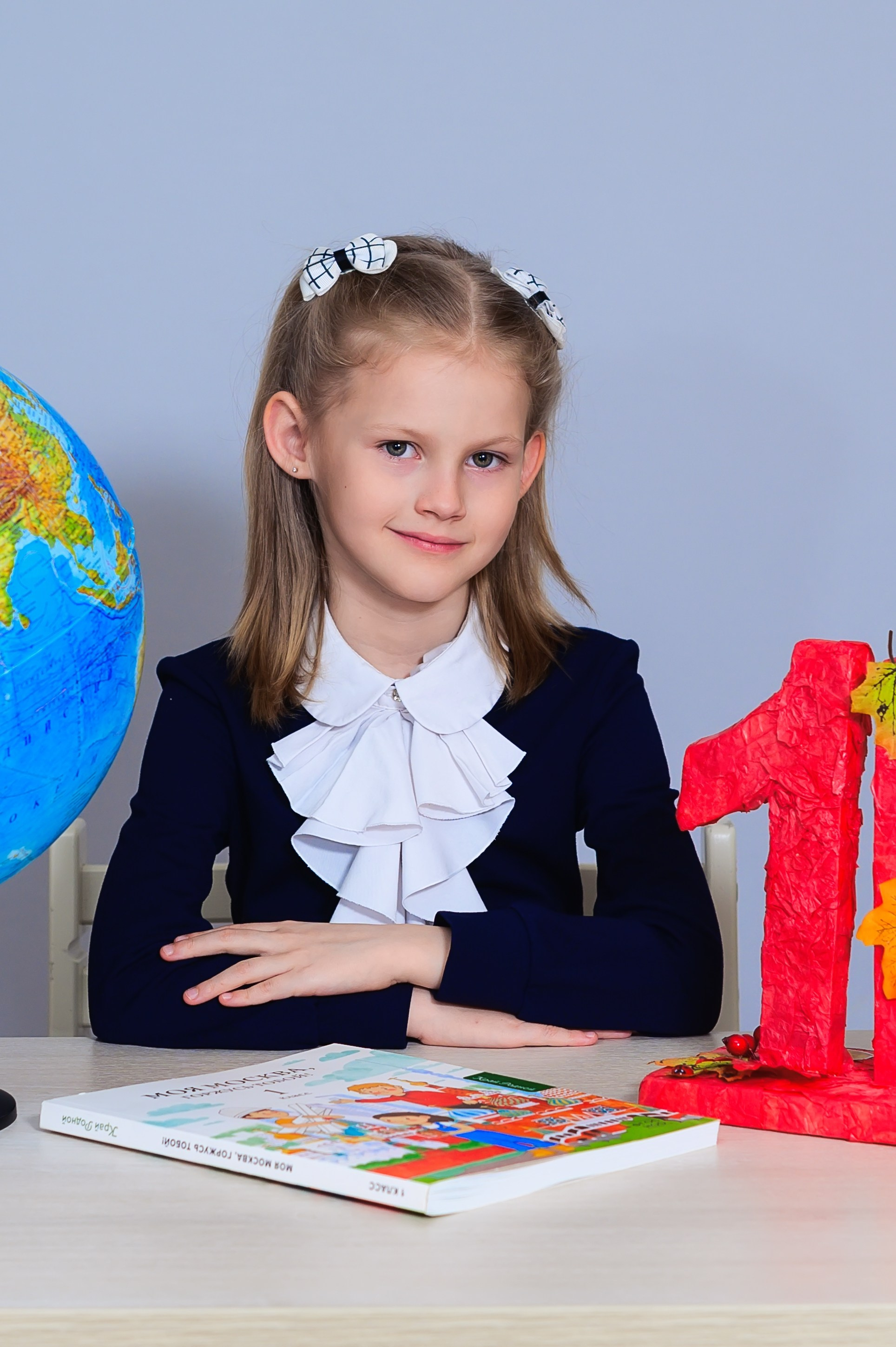 Портрет и виньетка класса. Выпускной школьный альбом в Москве / Школьный фотограф Юлия Михайленко