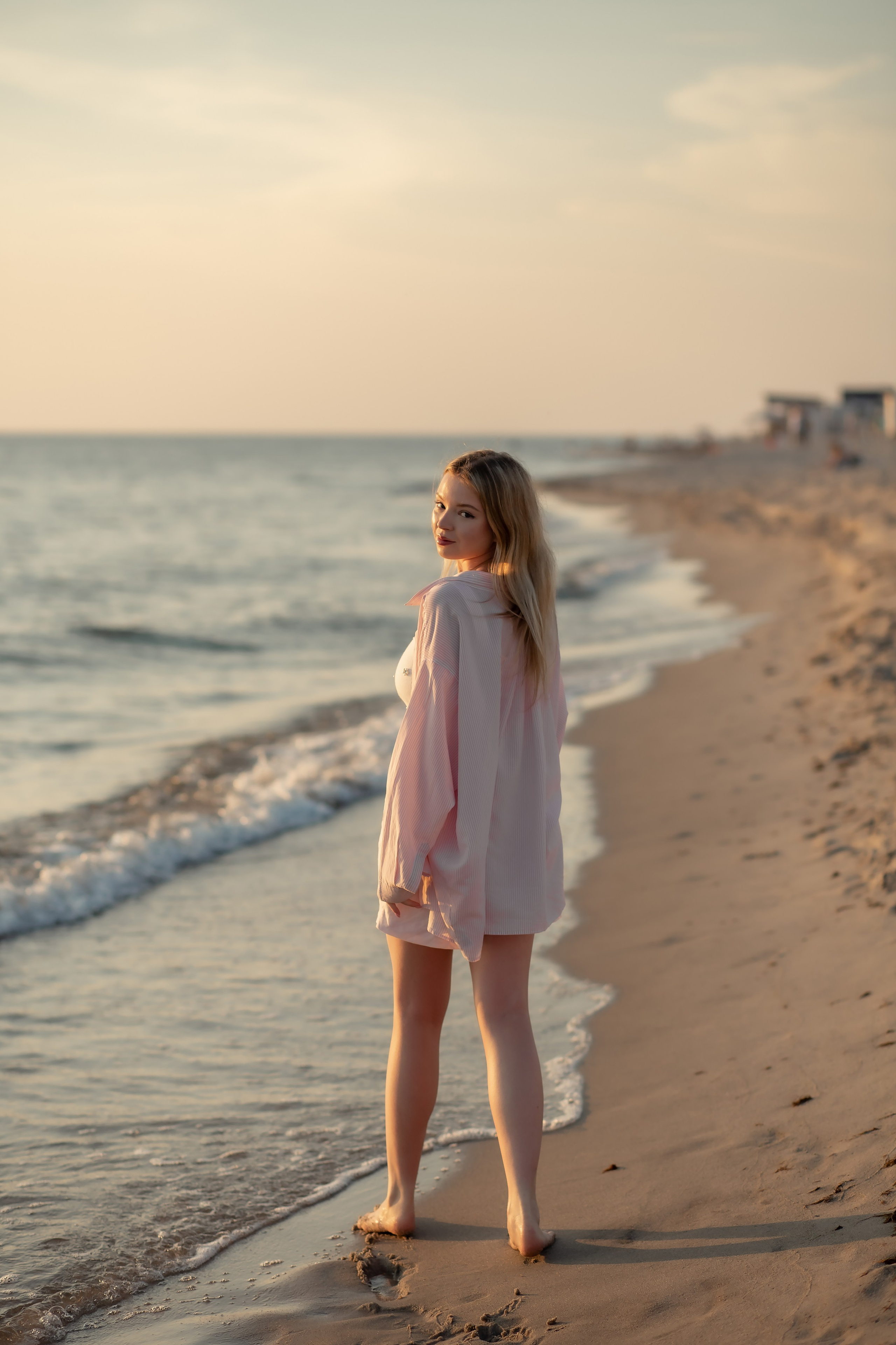 Екатерина и Антон. На закате. Фотограф в Калининграде Решетникова Алина