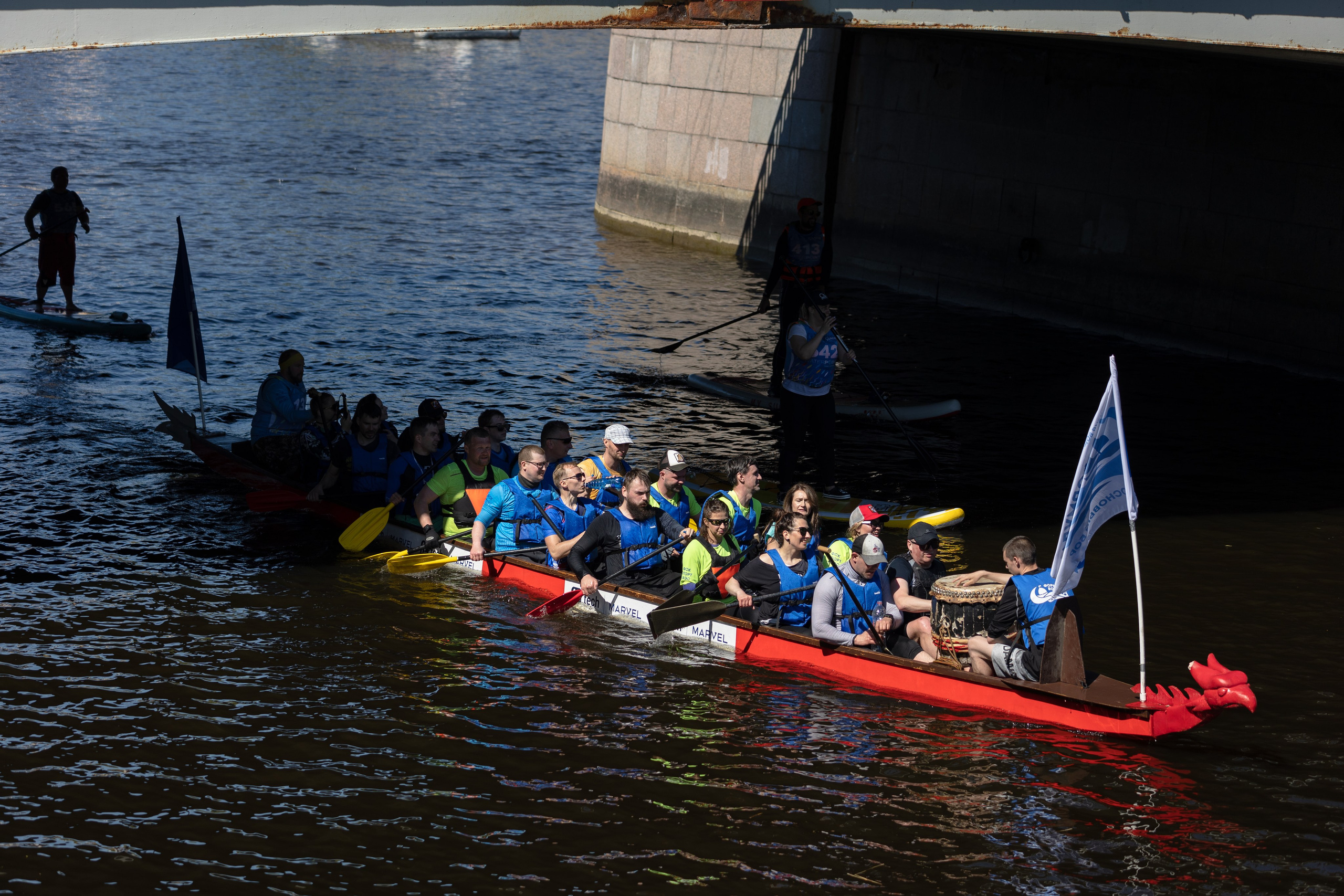 Открытие гребного сезона на р. Карповка. Фотограф в Санкт-Петербурге