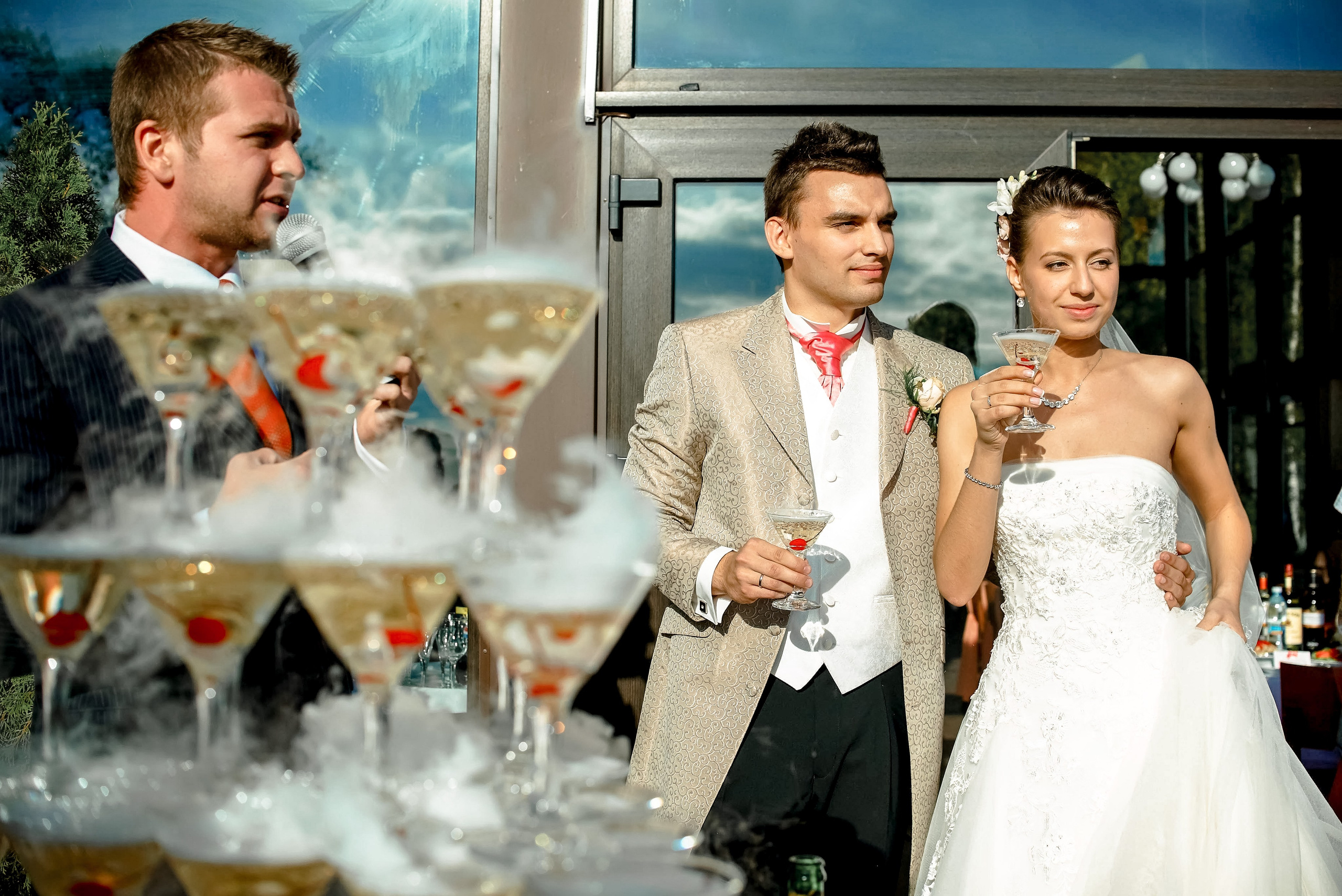 Маргарита и Алексей (выездная регистрация, фотосессия на Финском заливе, в яхт-клубе на закате). Портретный, семейный и свадебный фотограф в Санкт-Петербурге и в Пушкине Ширяев Денис