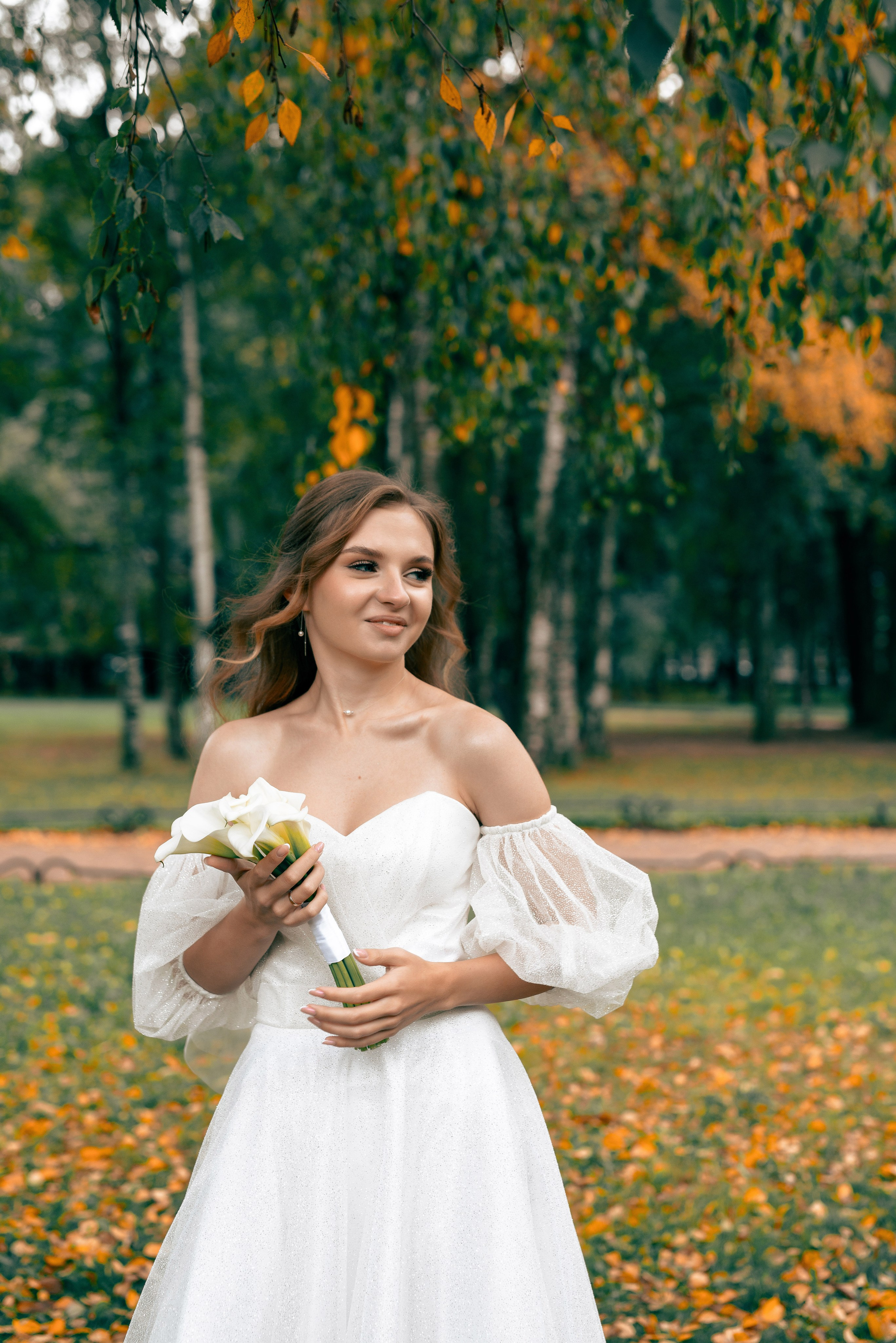 Анастасия и Михаил (Второй Дворец Бракосочетания на Фурштатской улице 52, фотосессия в Таврическом парке). Портретный, семейный и свадебный фотограф в Санкт-Петербурге и в Пушкине Ширяев Денис