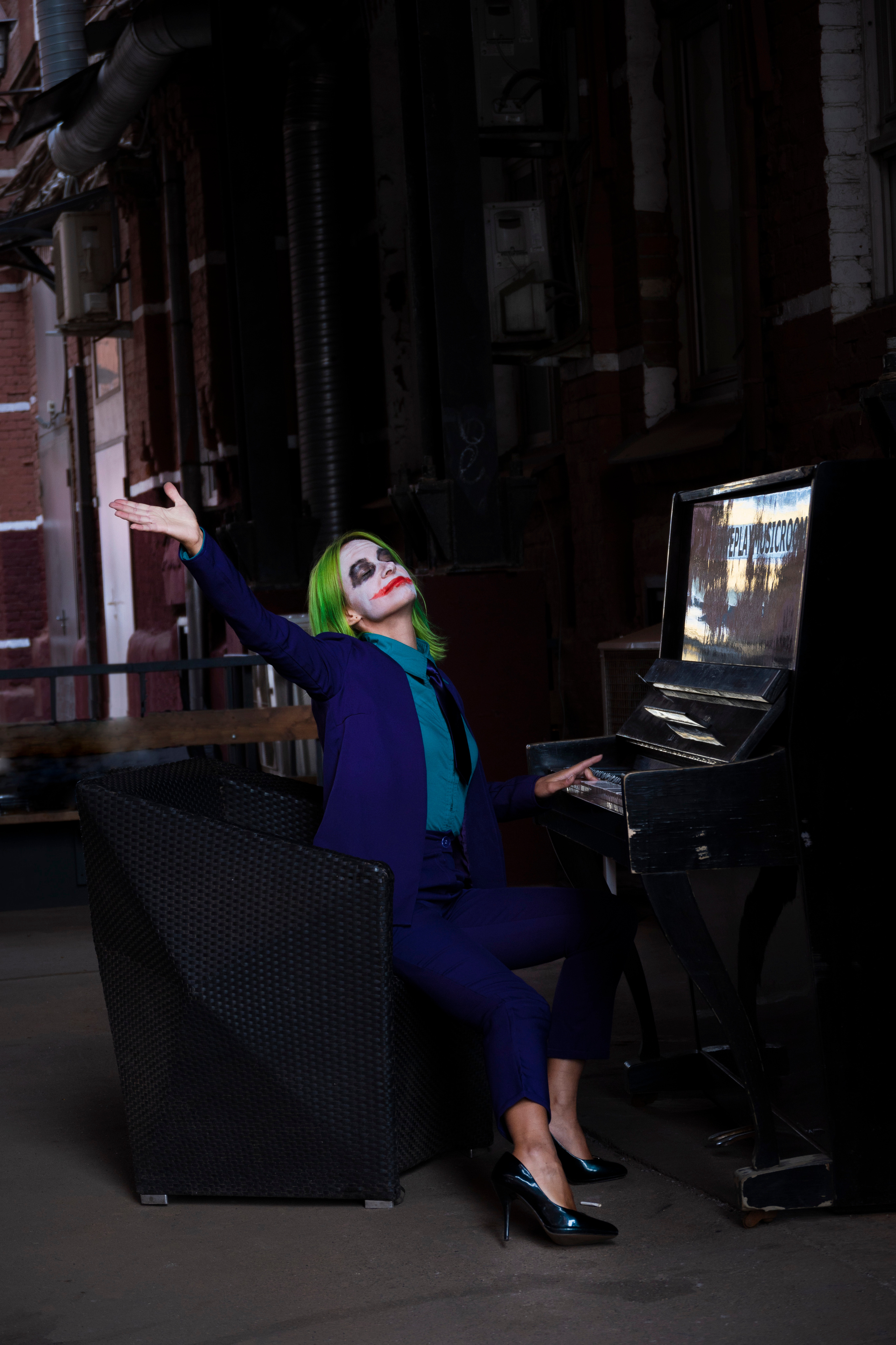 Фотосессия Джокер. Fantasy и imaginative фотограф Виктория Мичко