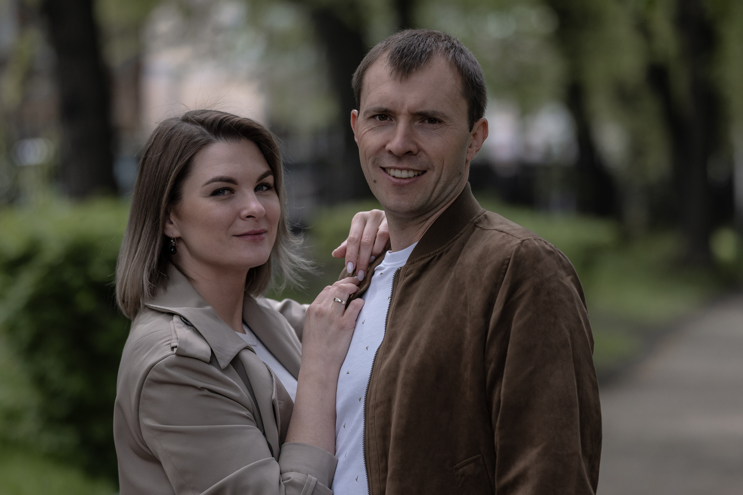 ИЛЬЯ И МАРИЯ. ЦЕНТРАЛЬНЫЙ ПАРК. РЯЗАНЬ. Светлана Басари портретный фотограф