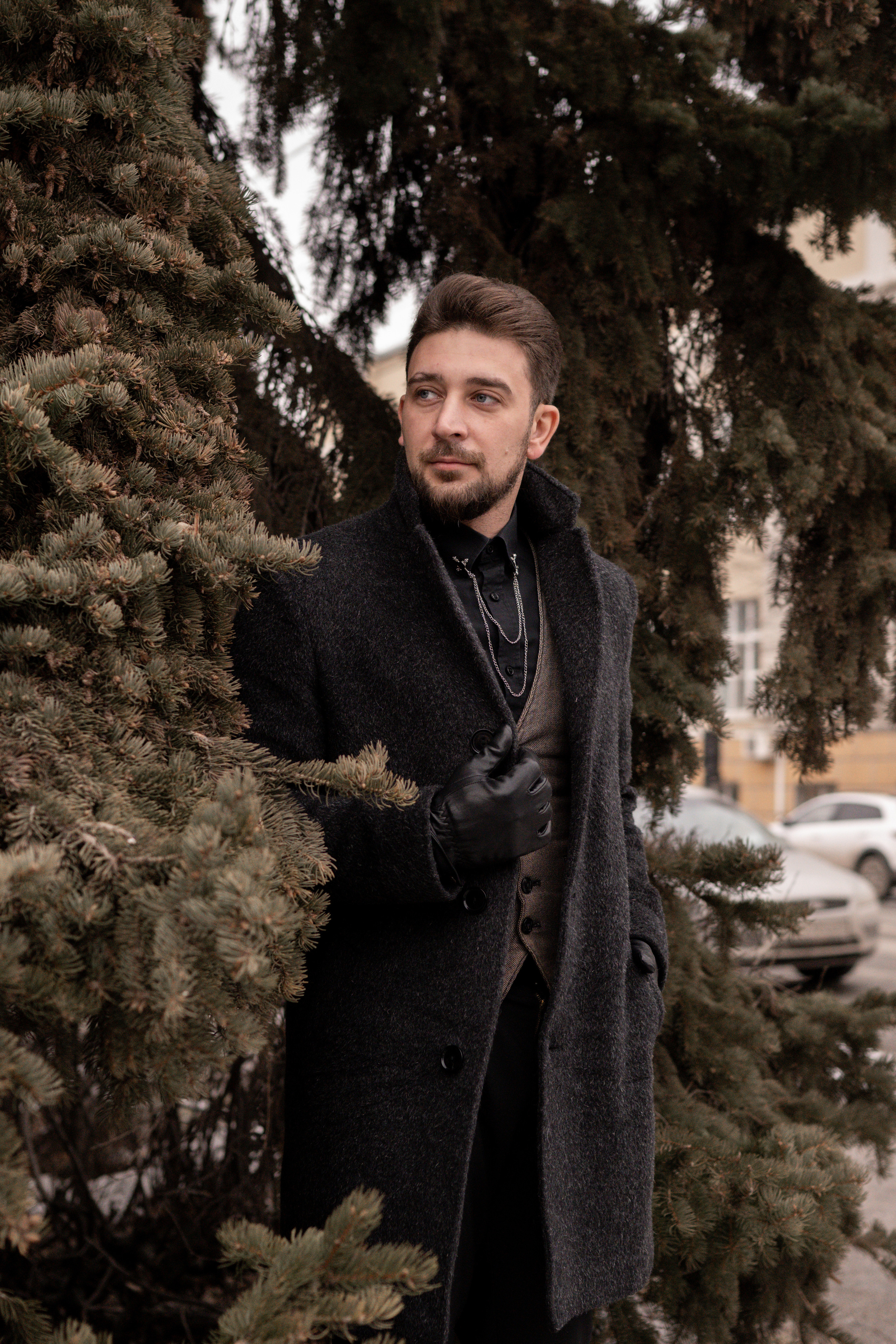 ДМИТРИЙ. МИНИМАЛИЗМ И БРУТАЛЬНОСТЬ. ВЕРХНИЙ ГОРОДСКОЙ САД. РЯЗАНЬ. Светлана Басари портретный фотограф