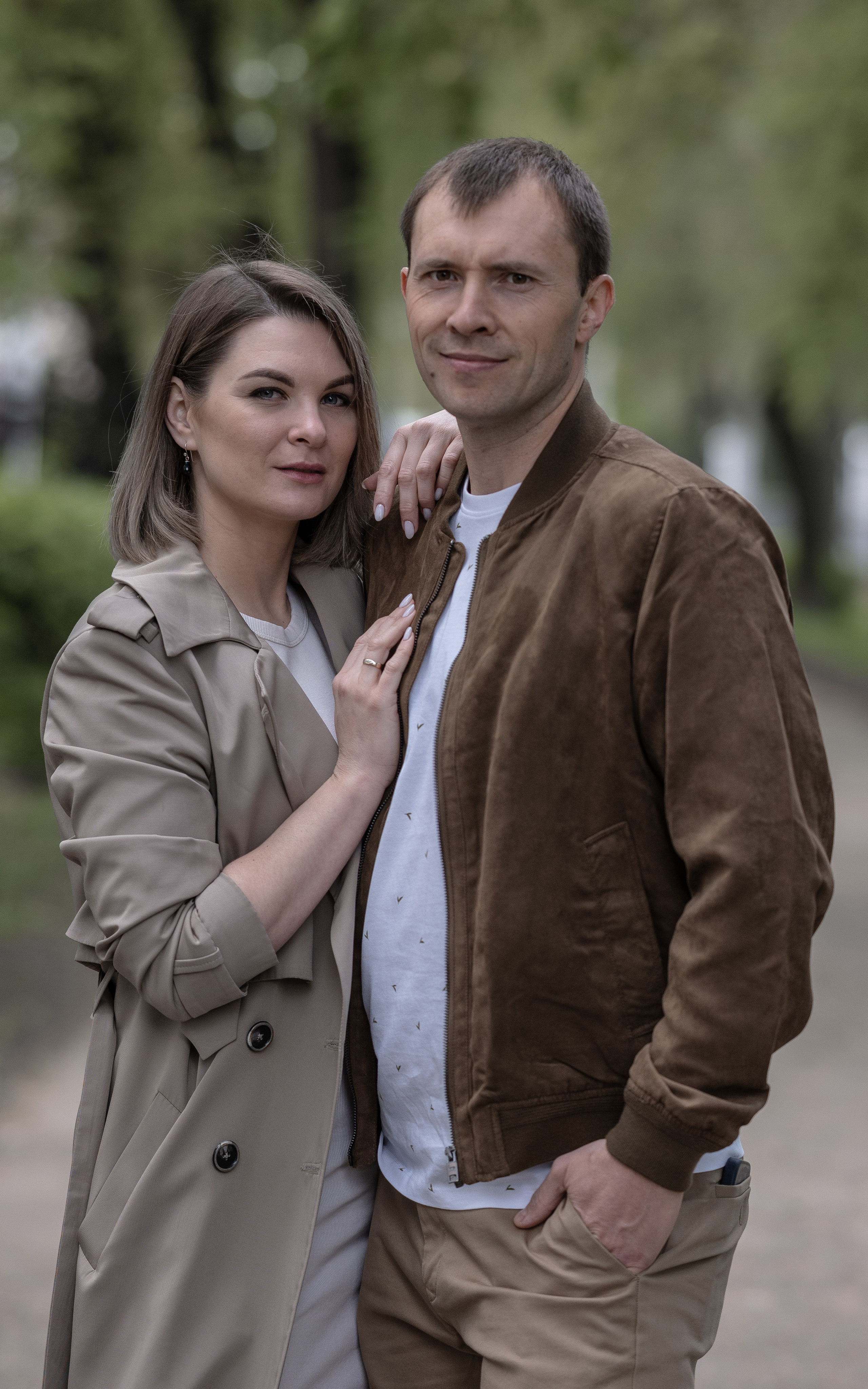 ИЛЬЯ И МАРИЯ. ЦЕНТРАЛЬНЫЙ ПАРК. РЯЗАНЬ. Светлана Басари портретный фотограф