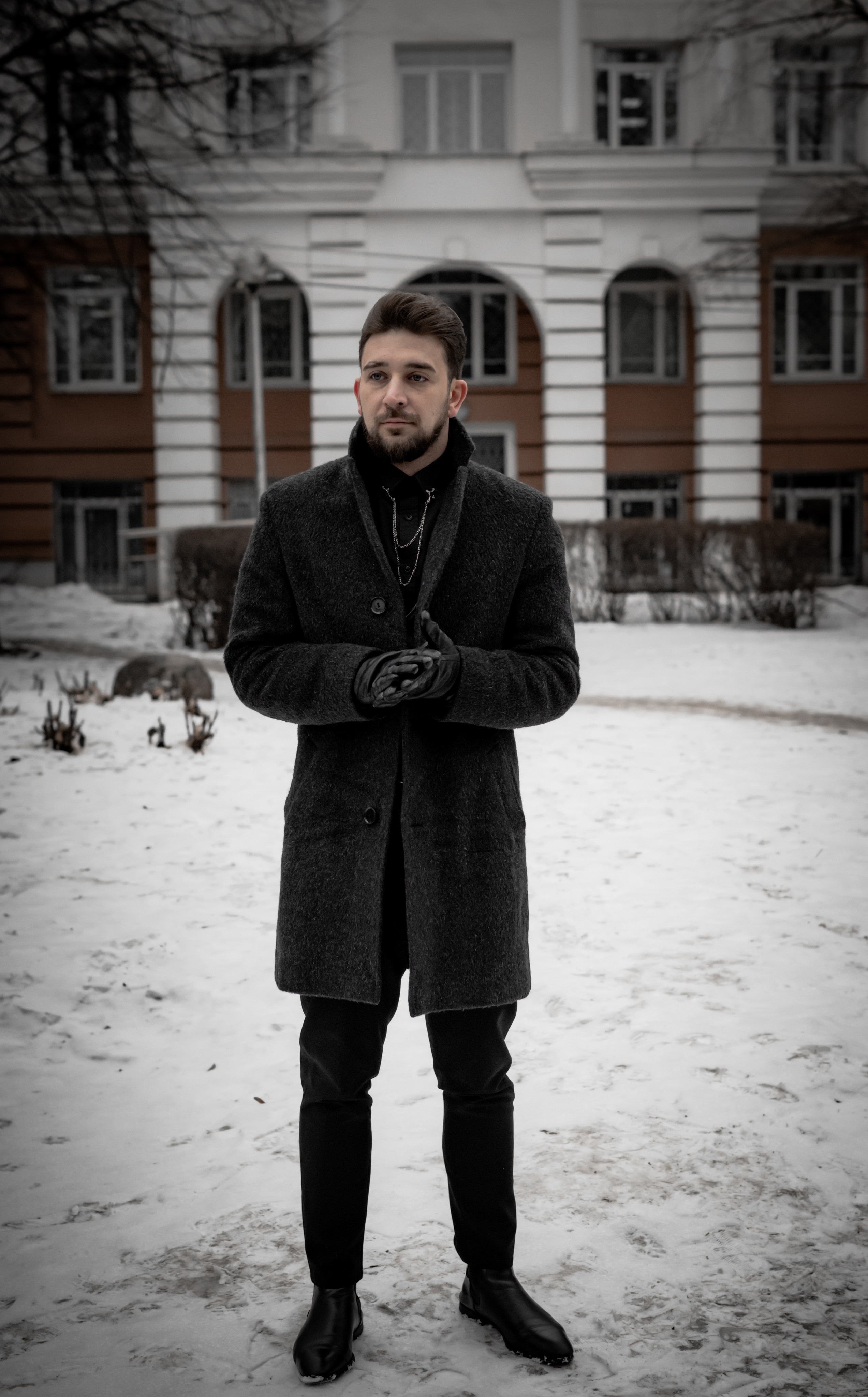 ДМИТРИЙ. МИНИМАЛИЗМ И БРУТАЛЬНОСТЬ. ВЕРХНИЙ ГОРОДСКОЙ САД. РЯЗАНЬ. Светлана Басари портретный фотограф