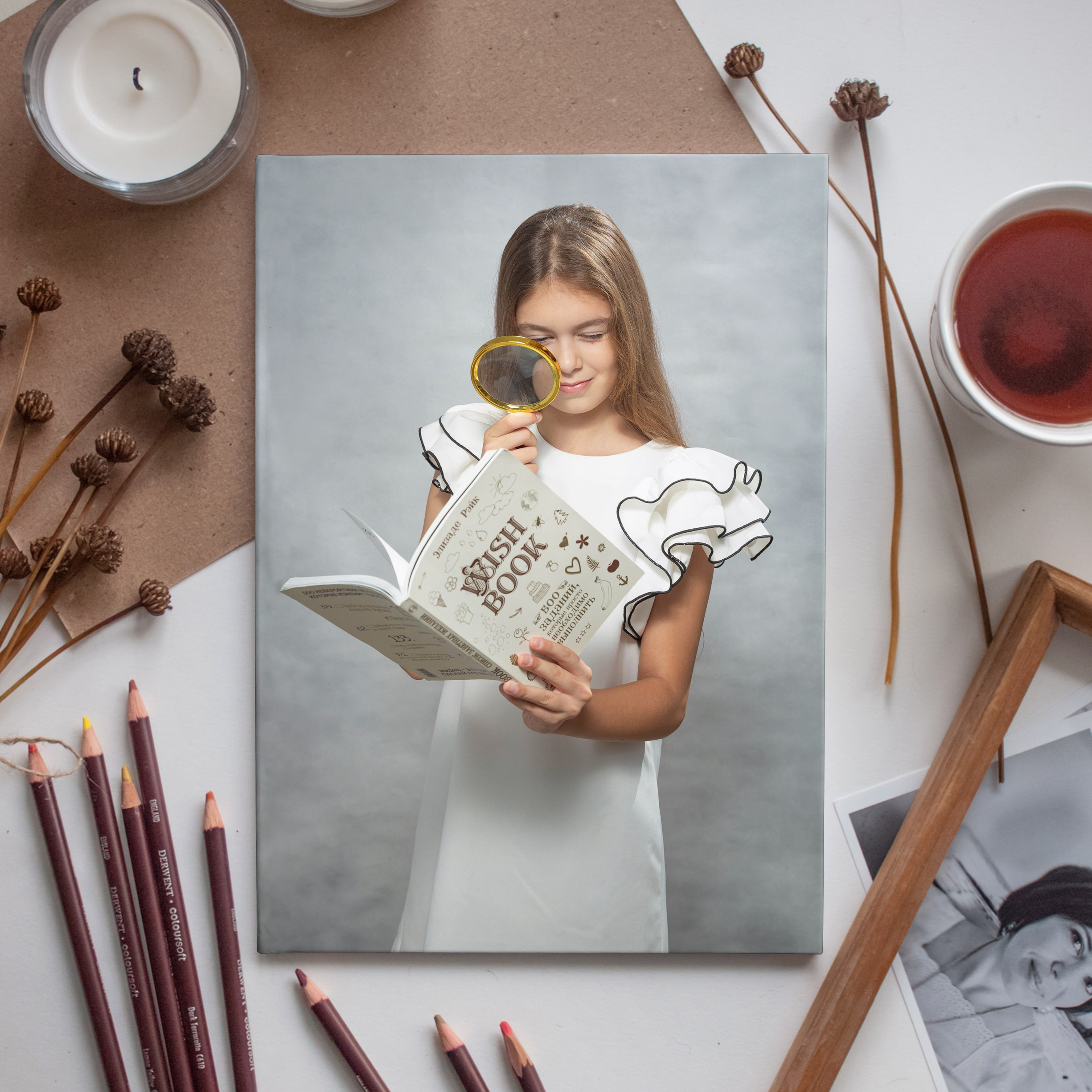 Виньетка А4+фото15*21. Выпускные альбомы. Евпатория. Школьный фотограф