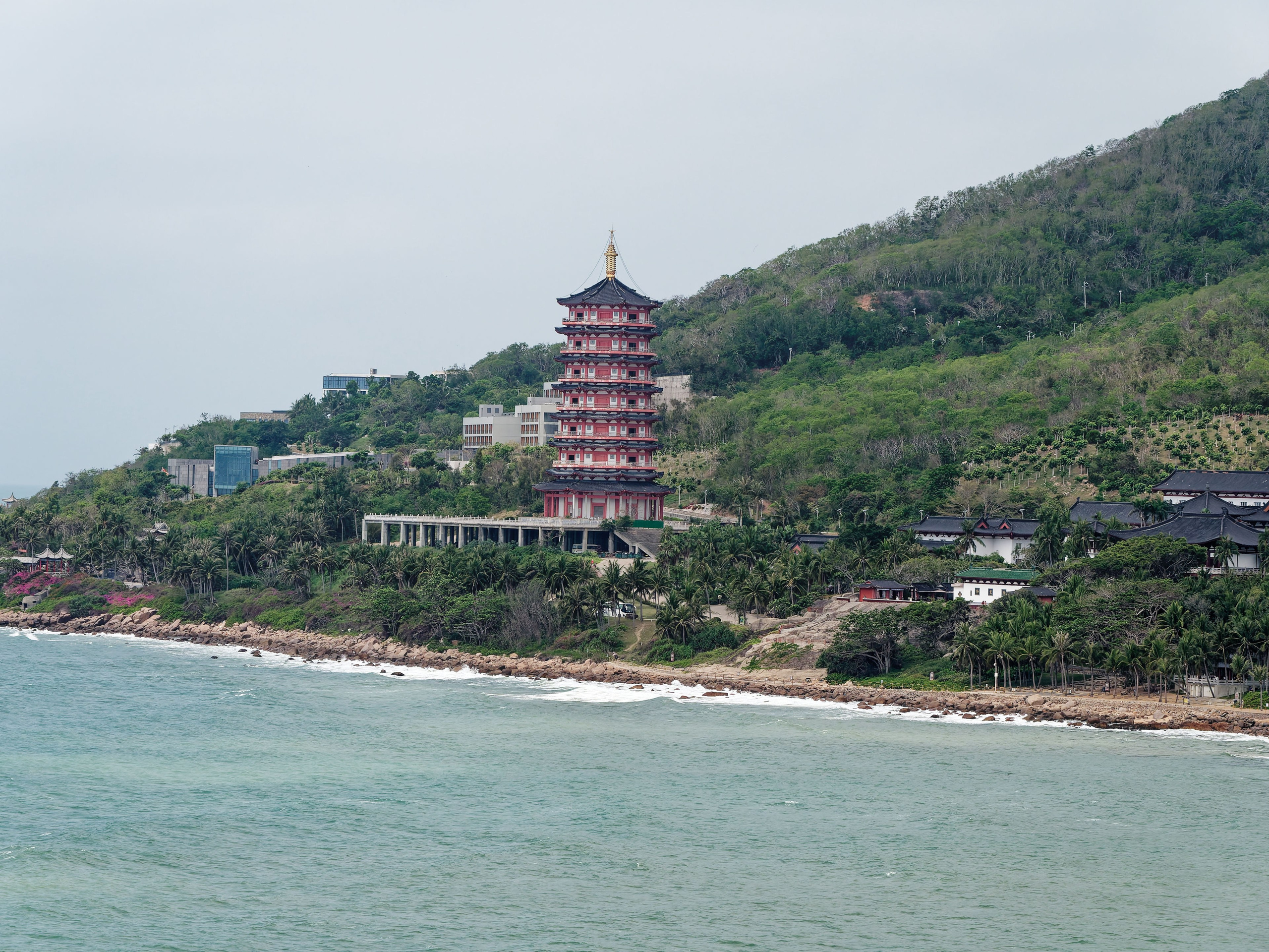 Хайнань 2026, Центр буддизма Наньшань на Хайнане. Фотопрогулки по Миру