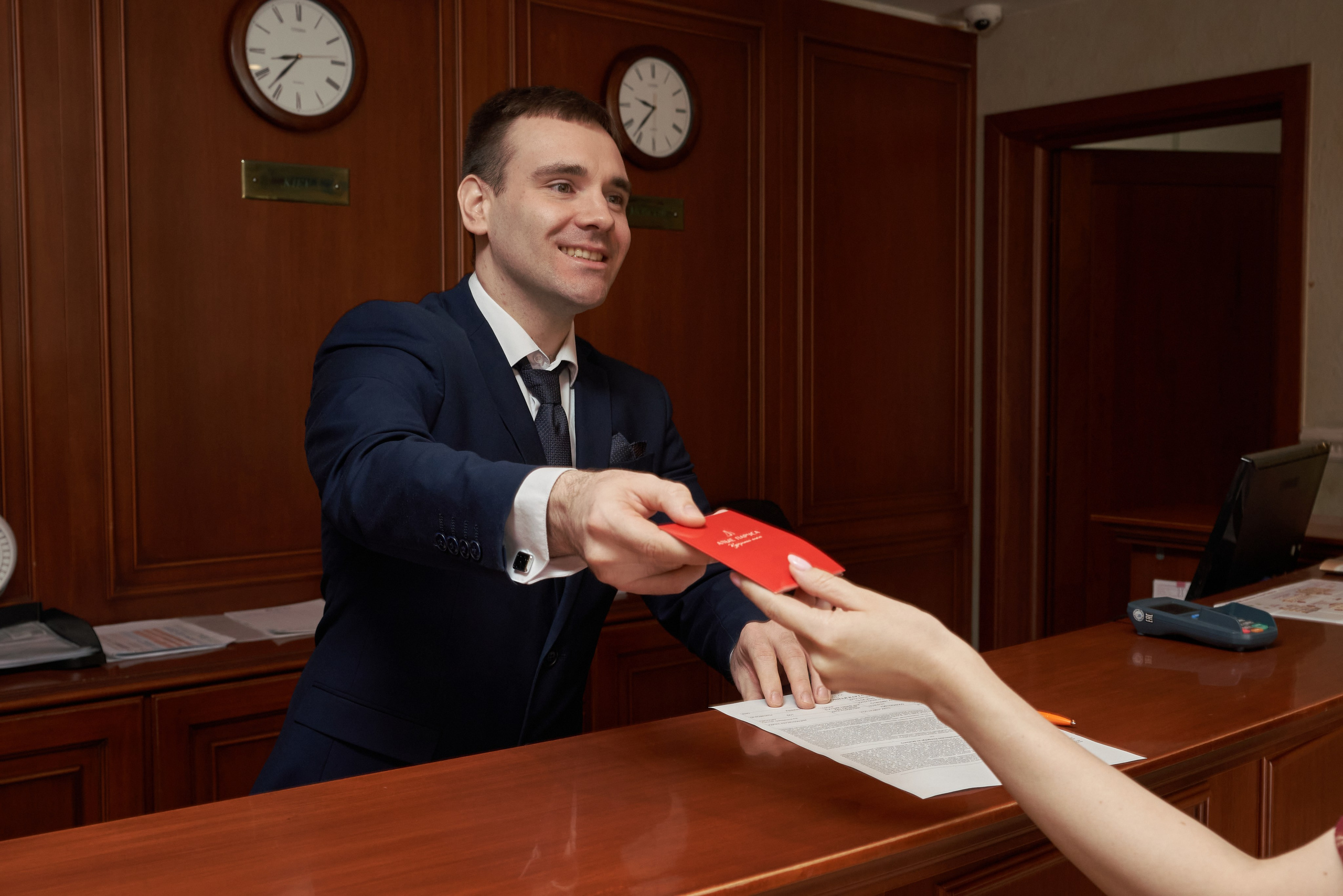 фото ресепшен