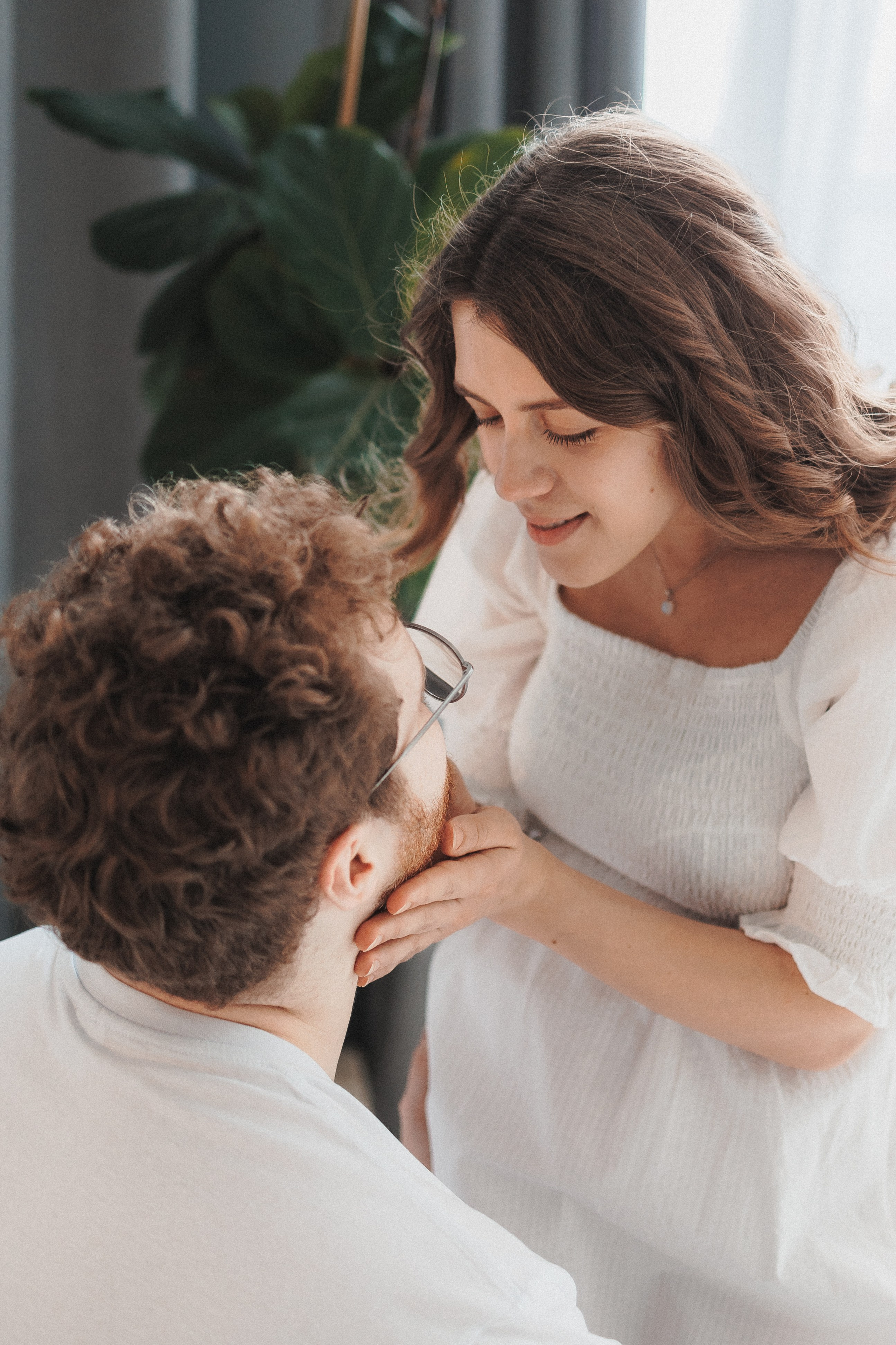 Любовь — это когда ты под сердцем носишь его ребенка. Фотограф Москва Светлана Кирюшина