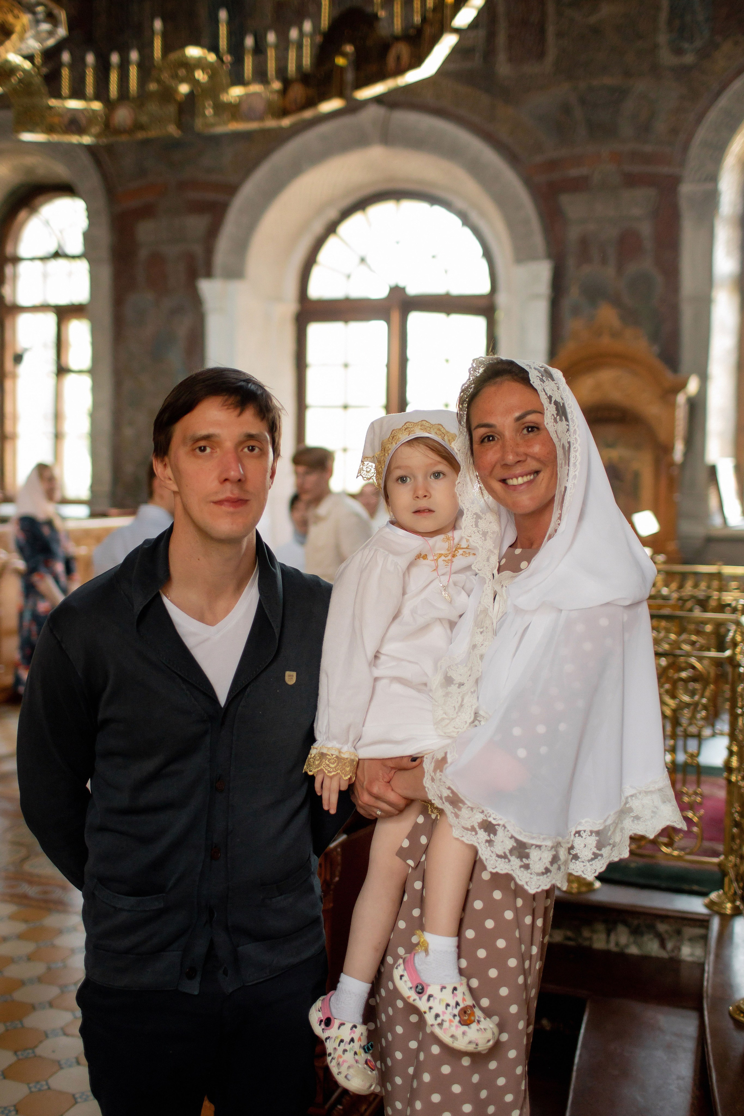Таинство Крещения. Семейный фотограф в Москве