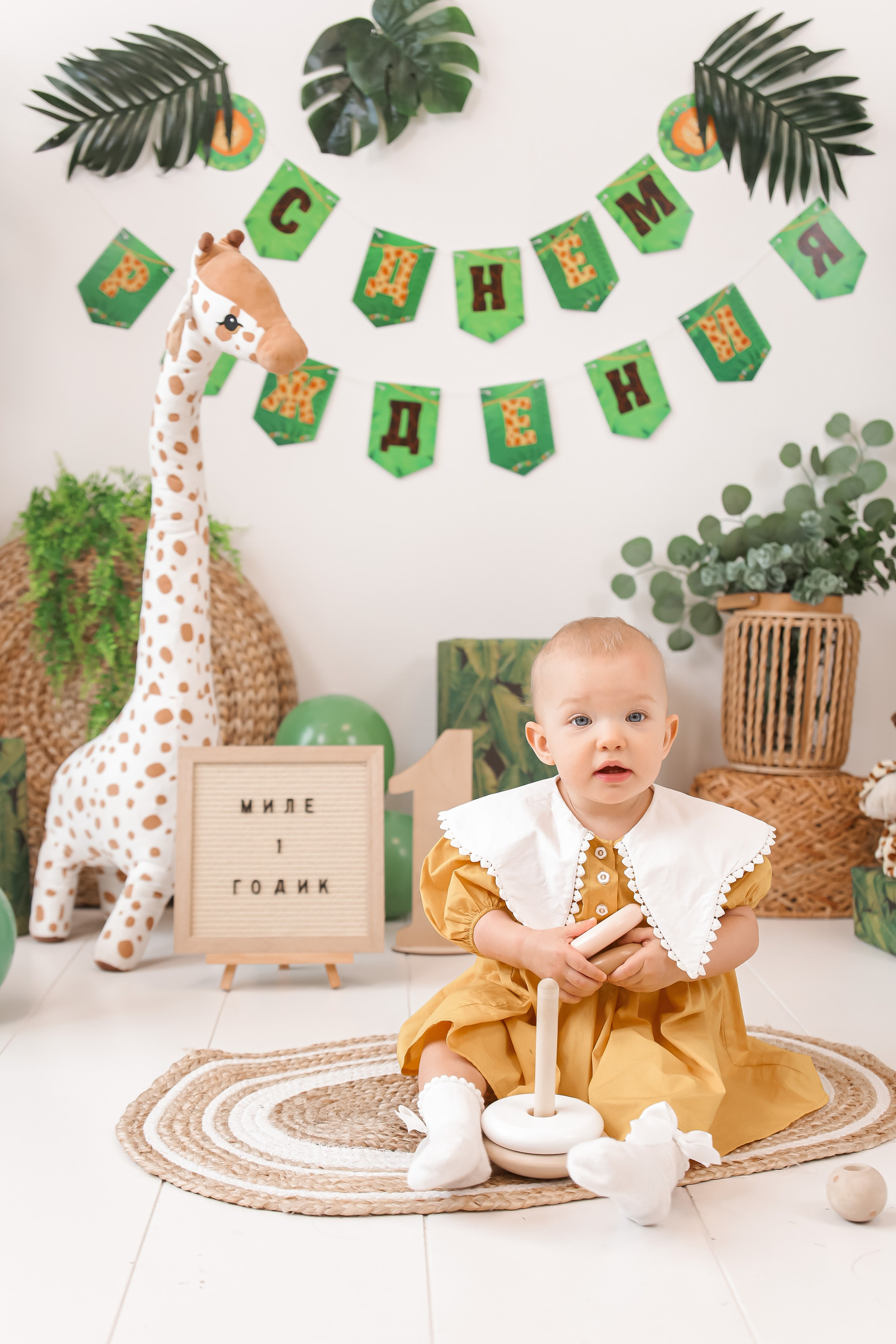 1й Годик Милы. Детский и Семейный фотограф в Санкт-Петербурге. Детская Фотостудия «FAMILY STORY»
