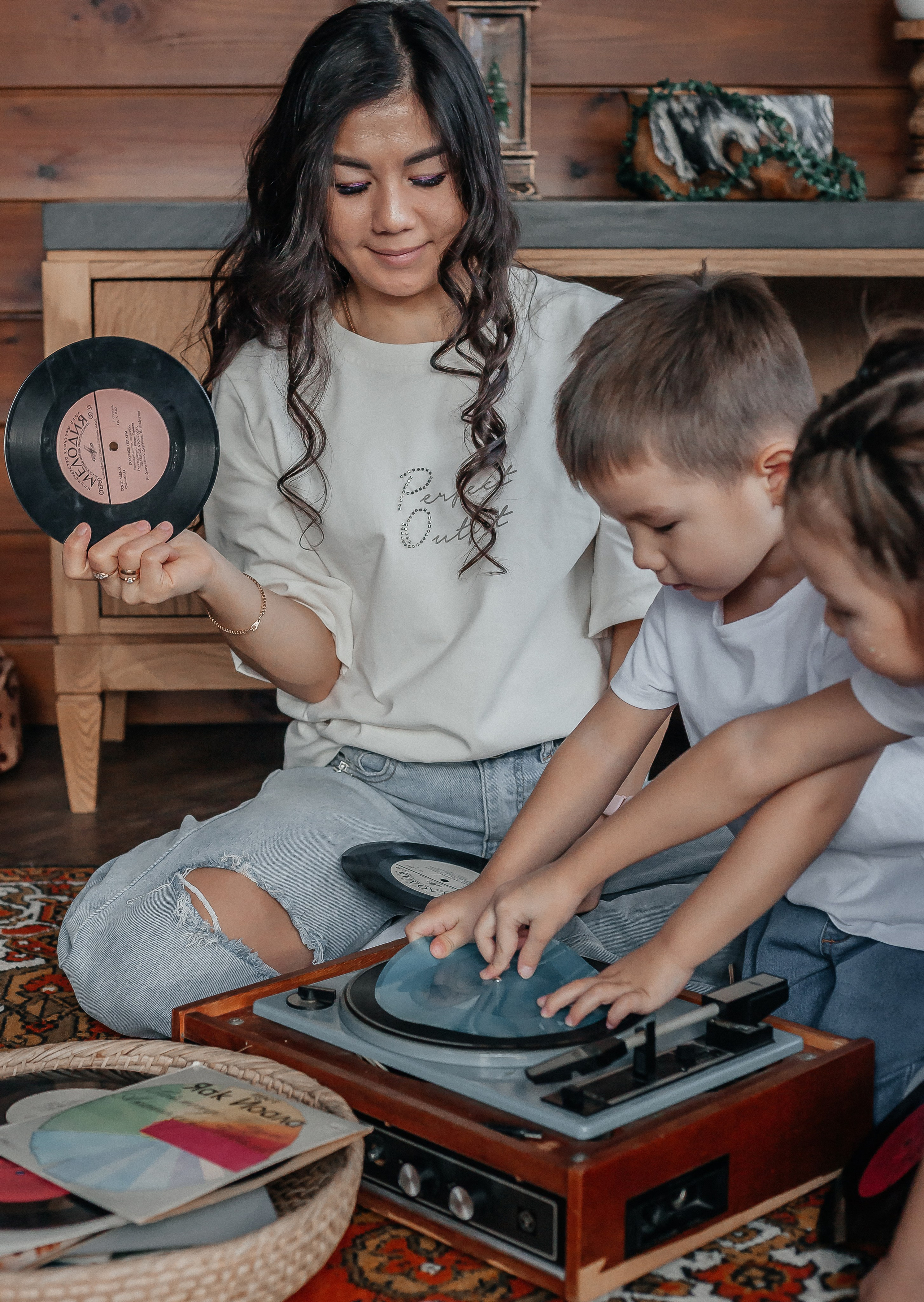 Новогодняя семейная Дарины и Руслана с детками. Фотограф семейной и индивидуальной съемки Марина Севостьянова в Челябинске