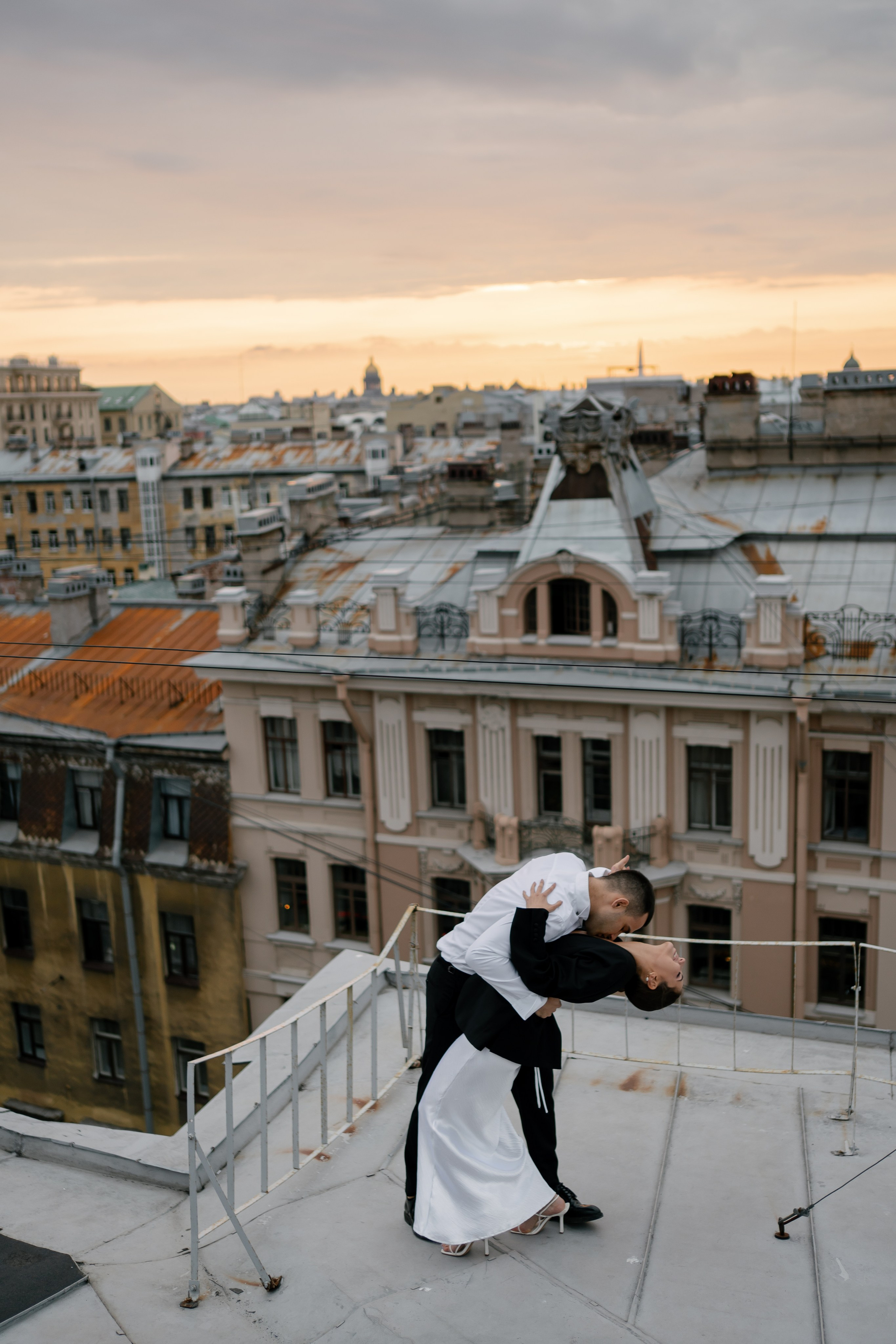 На крышах Питера. Семейный и свадебный фотограф в Красногорске Анастасия Тихонова