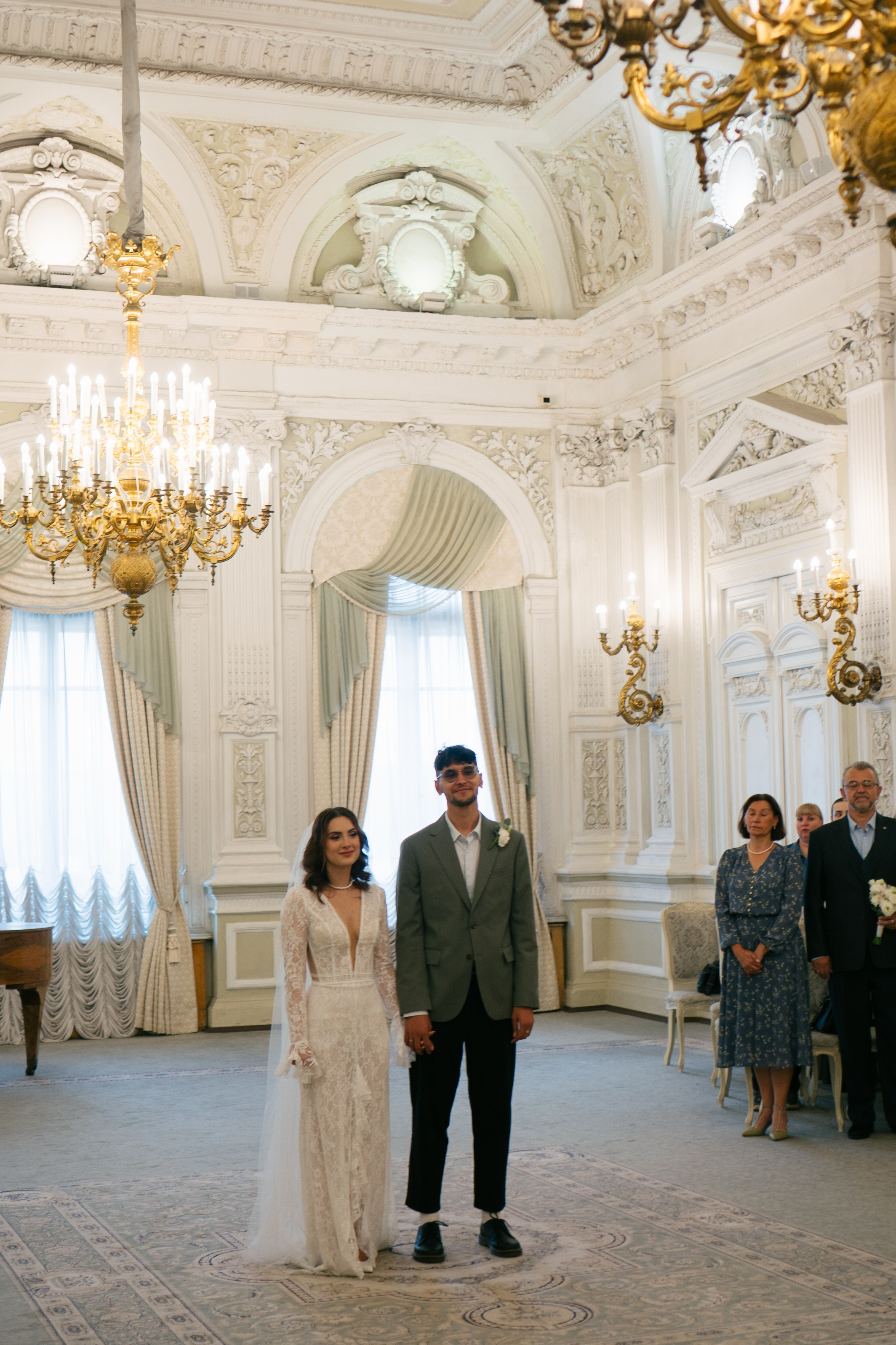 СВАДЕБНАЯ СЬЕМКА В ПЕРВОМ ДВОРЦЕ БРАКОСОЧЕТАНИЯ. Профессиональный фотограф, Санкт-Петербург — Виктория Богомолова