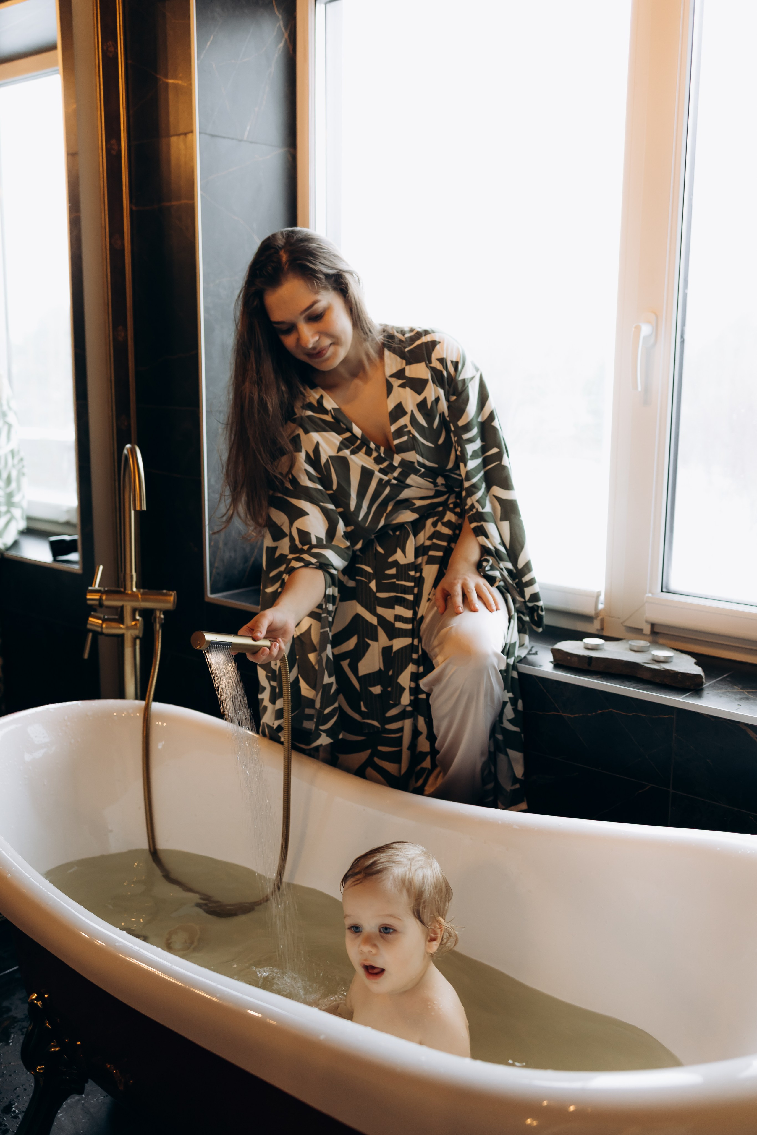 Купание в ванной. Фотограф Петрозаводск/СПБ