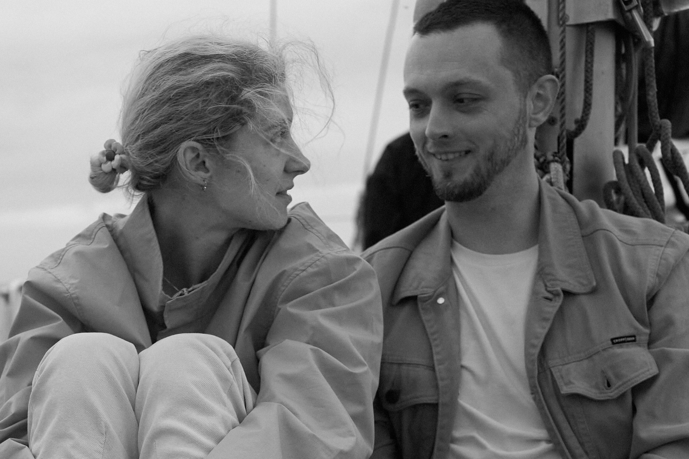 CLOUDY DAY ON A YACHT. Юля Ф