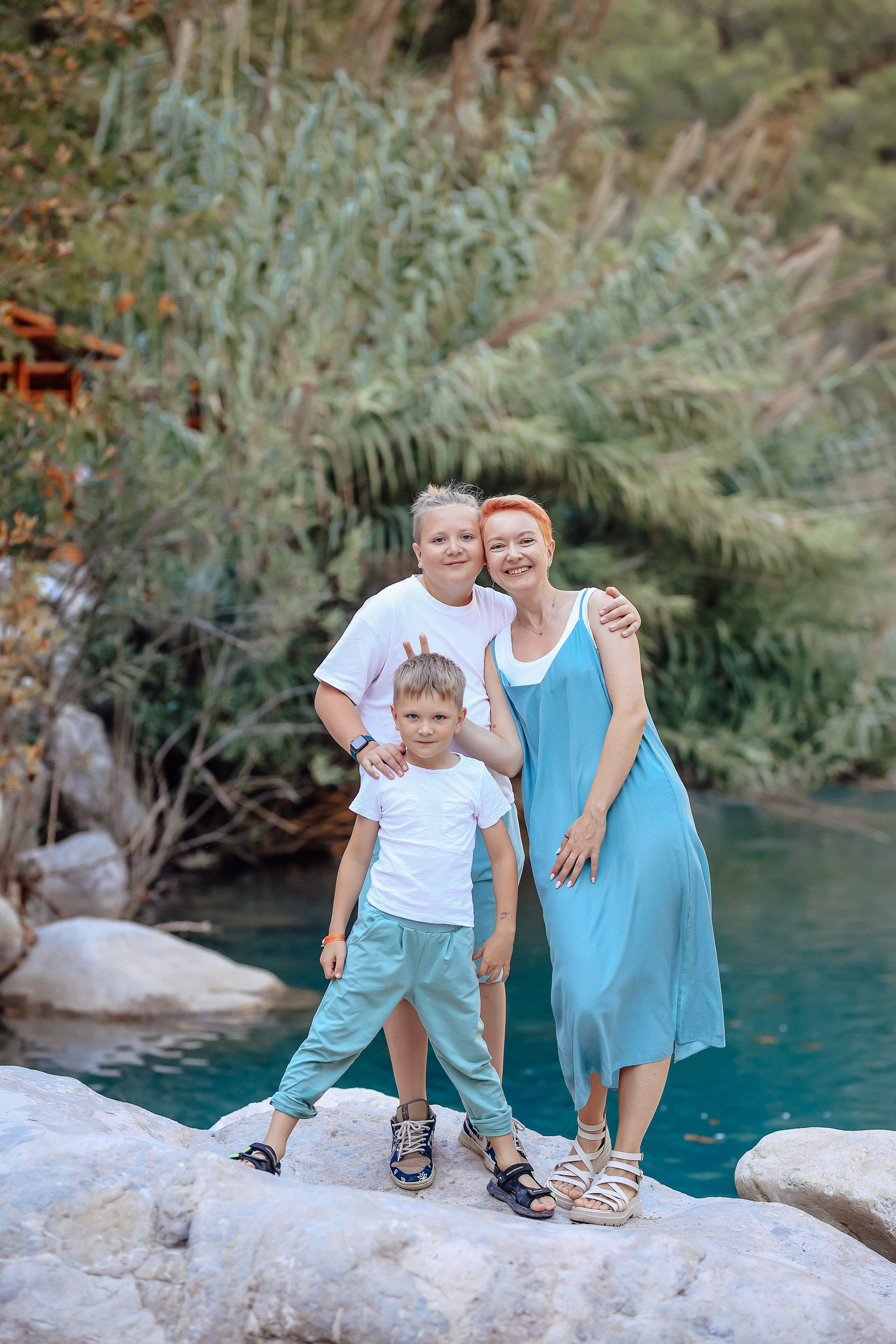 Photoshooting in canyon Goynuk (Kemer)