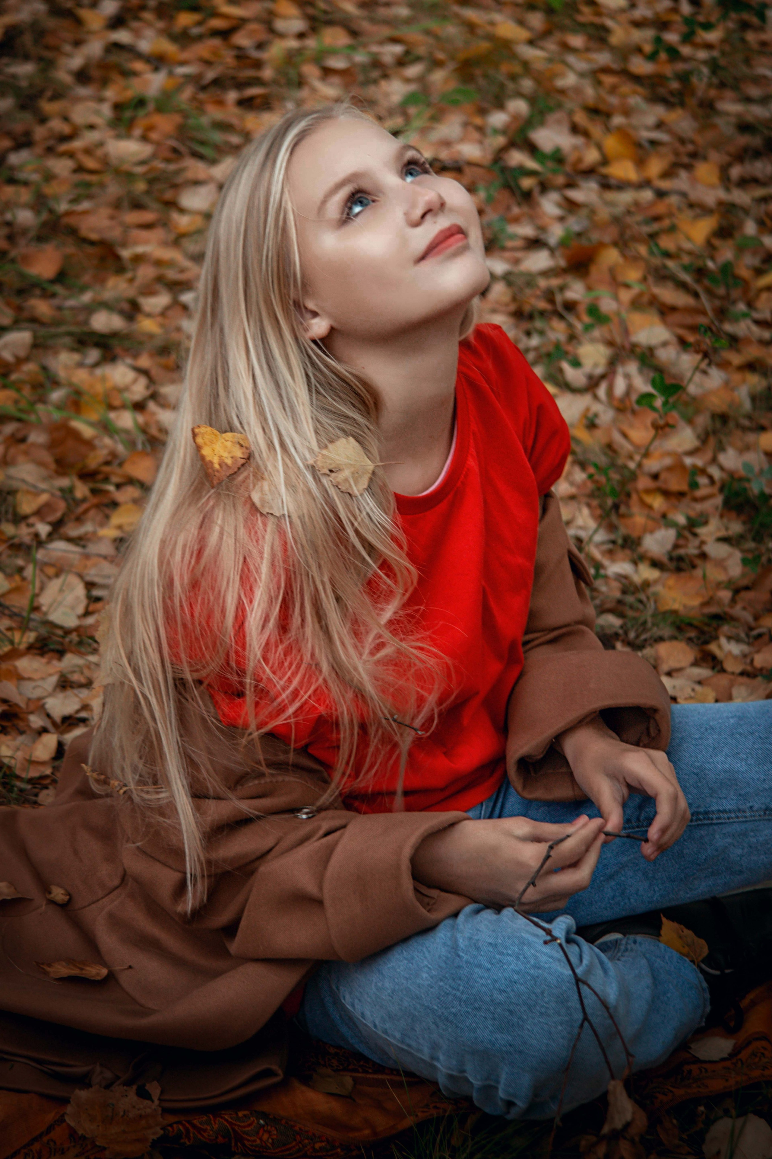 Осенняя прогулка Кати. Семейный и детский фотограф в Москве Ольга Кривенцова