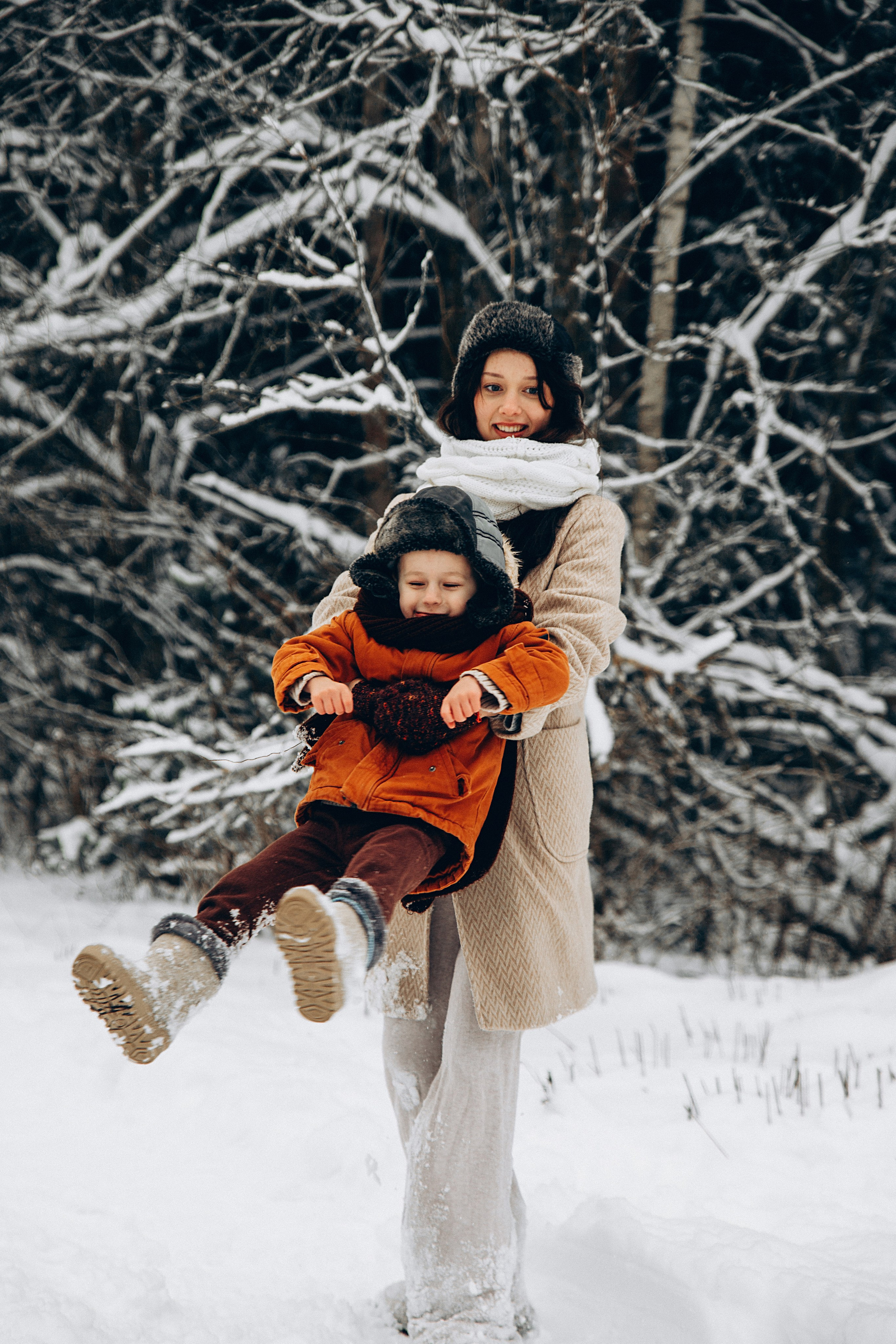 Зимние радости. Репортажный и детский фотограф в Минске