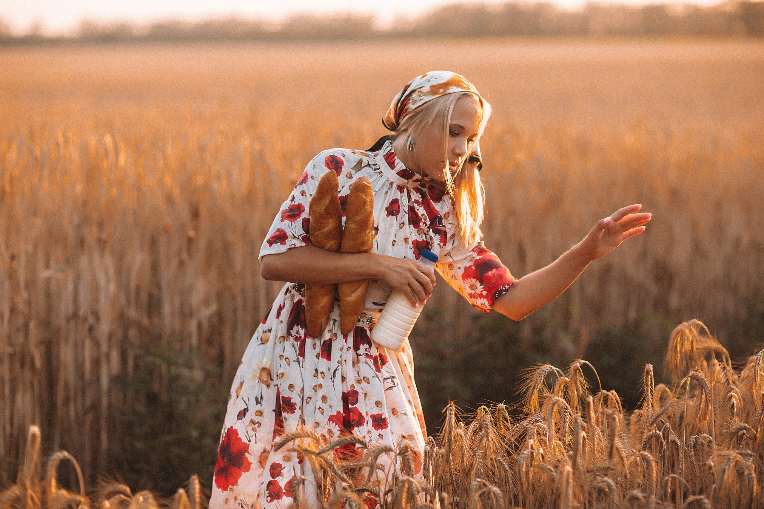 Пшеничное поле. Свадебный и семейный фотограф/видеограф в Краснодаре Наталья Осинская