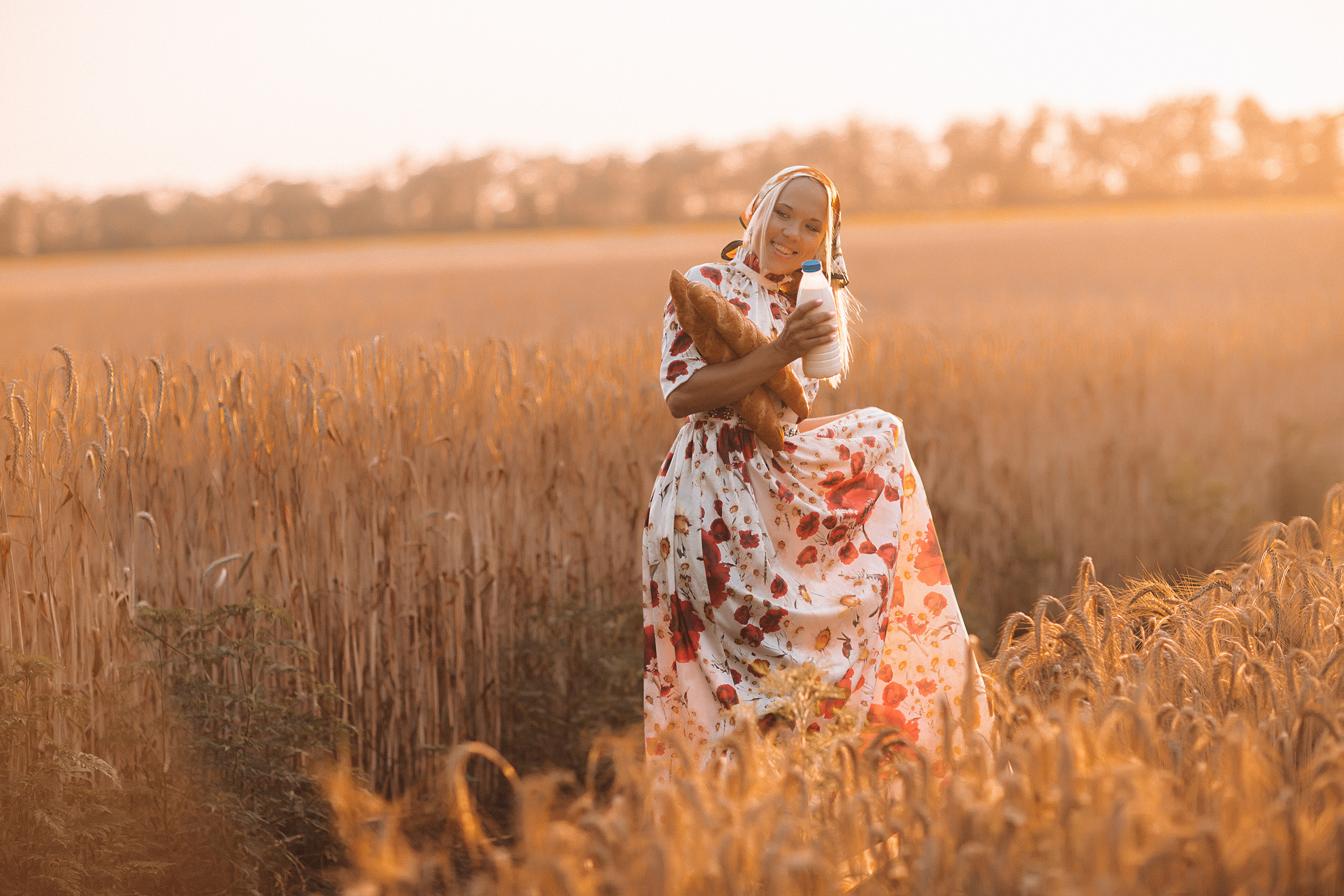 Пшеничное поле. Свадебный и семейный фотограф/видеограф в Краснодаре Наталья Осинская