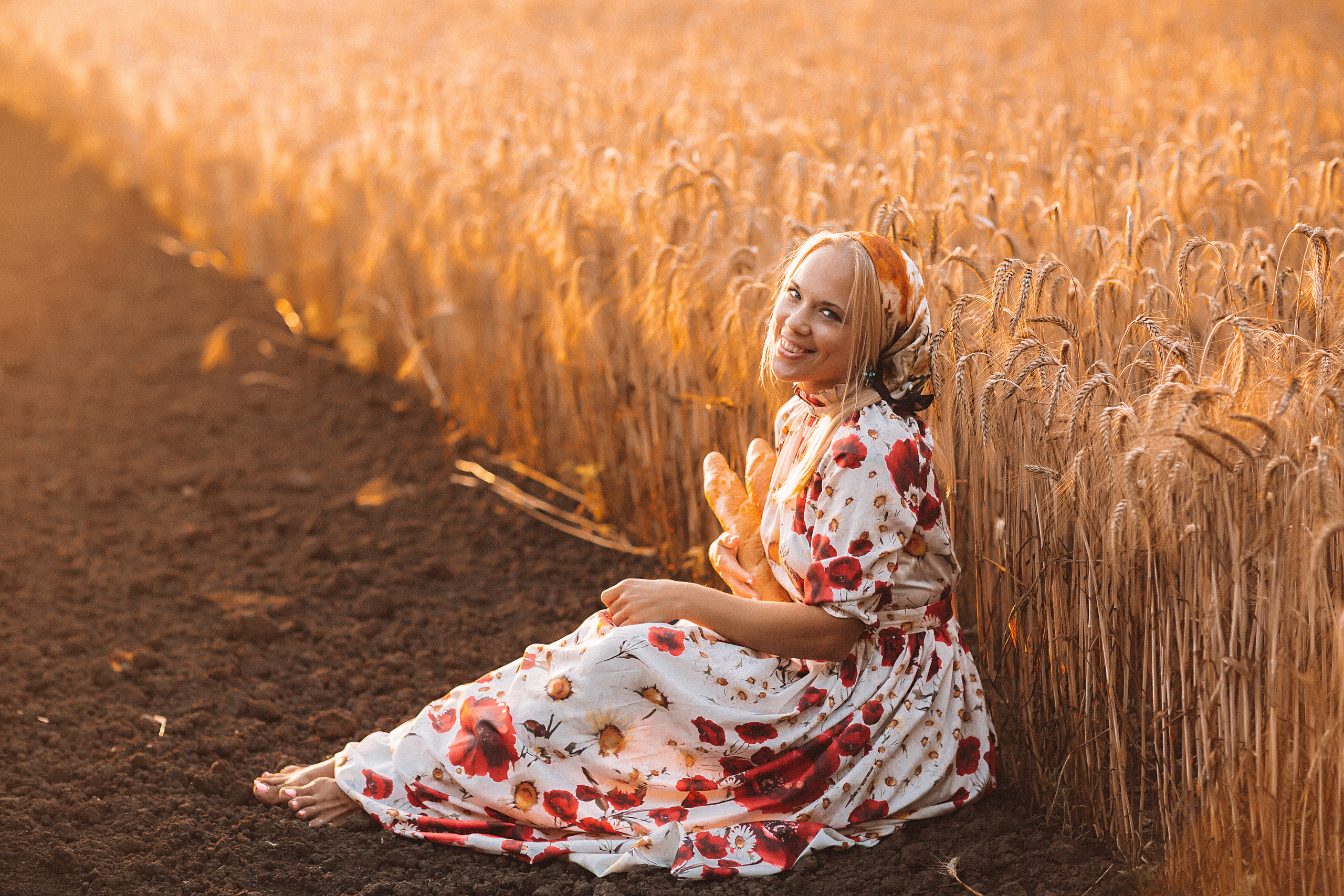 Пшеничное поле. Свадебный и семейный фотограф/видеограф в Краснодаре Наталья Осинская