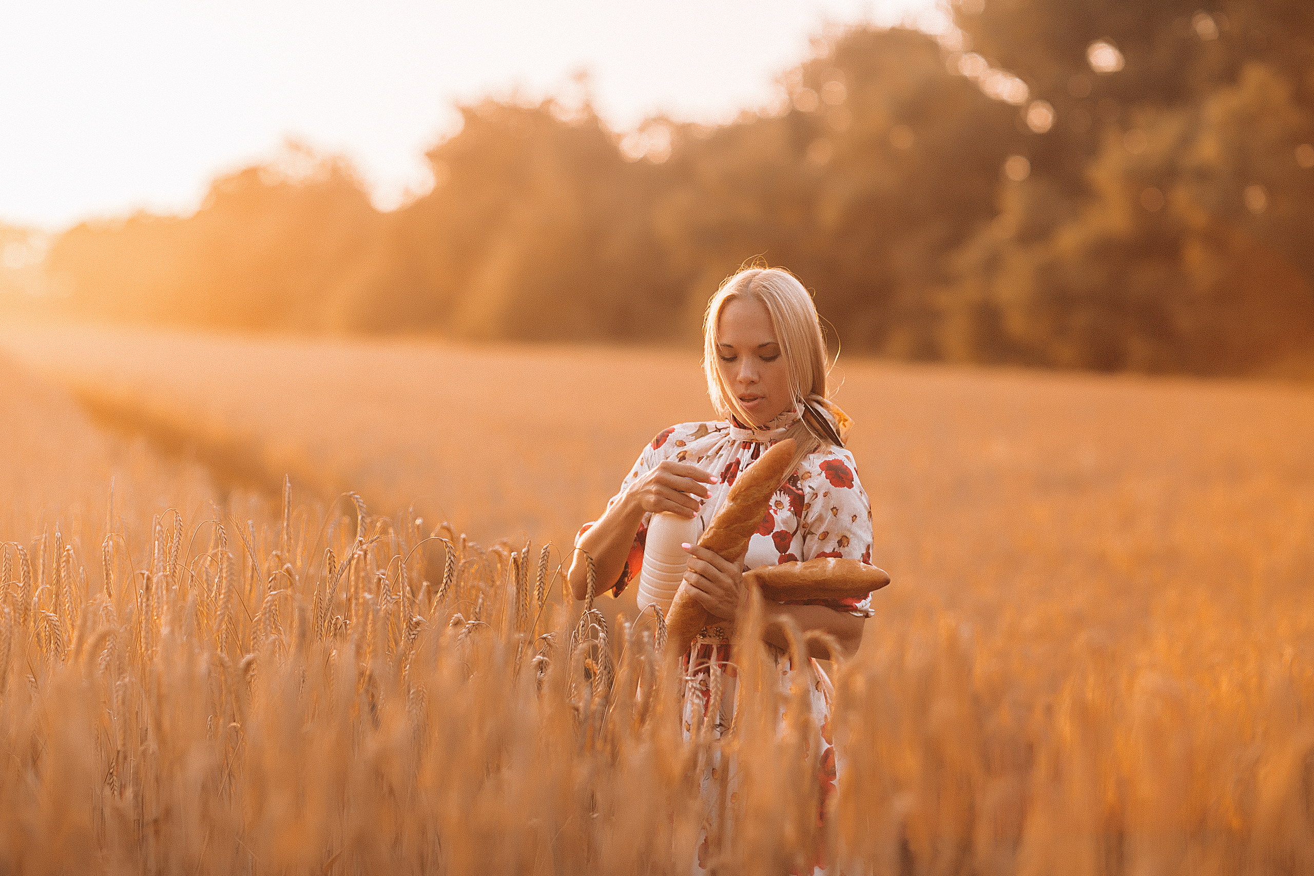Пшеничное поле. Свадебный и семейный фотограф/видеограф в Краснодаре Наталья Осинская