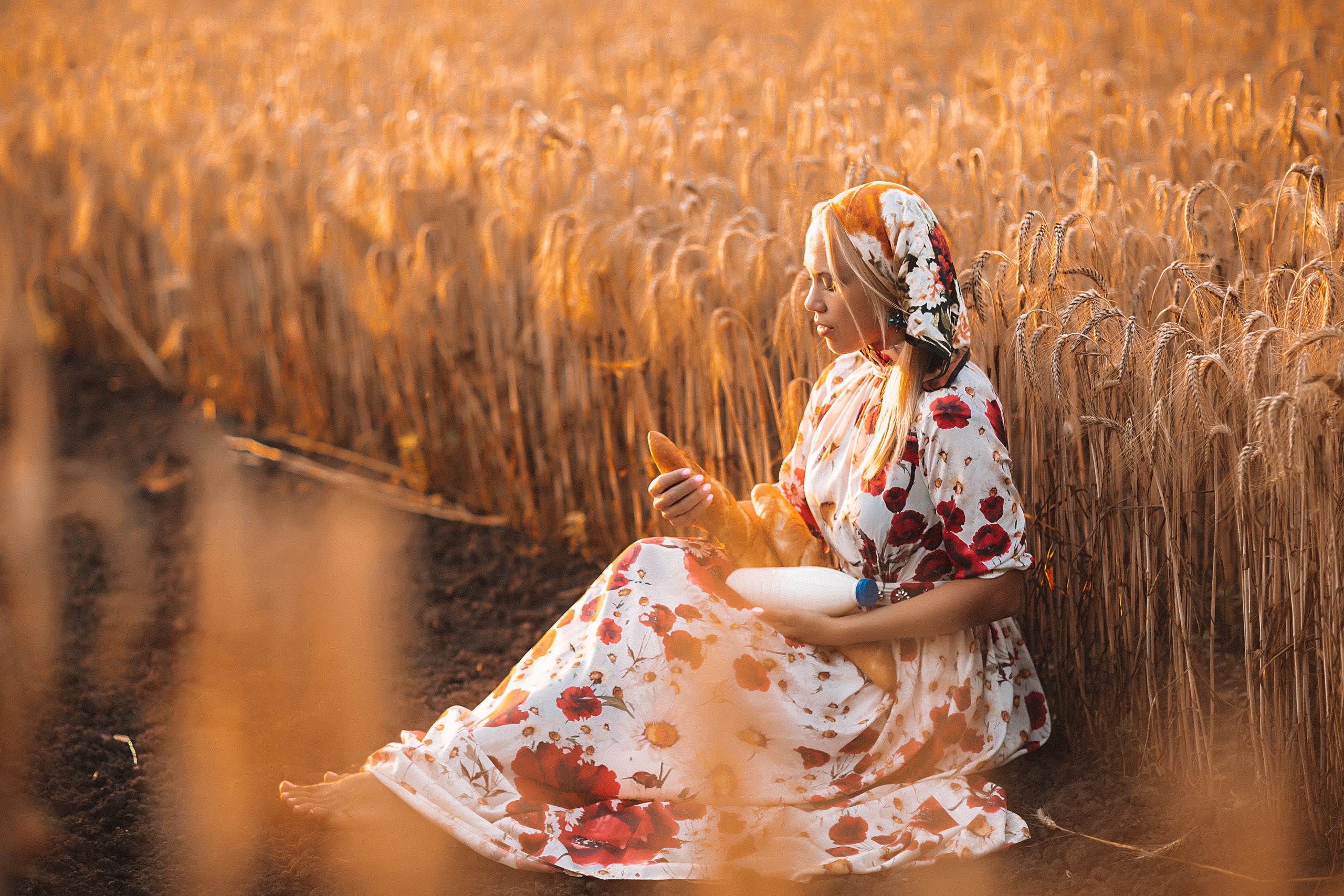 Пшеничное поле. Свадебный и семейный фотограф/видеограф в Краснодаре Наталья Осинская