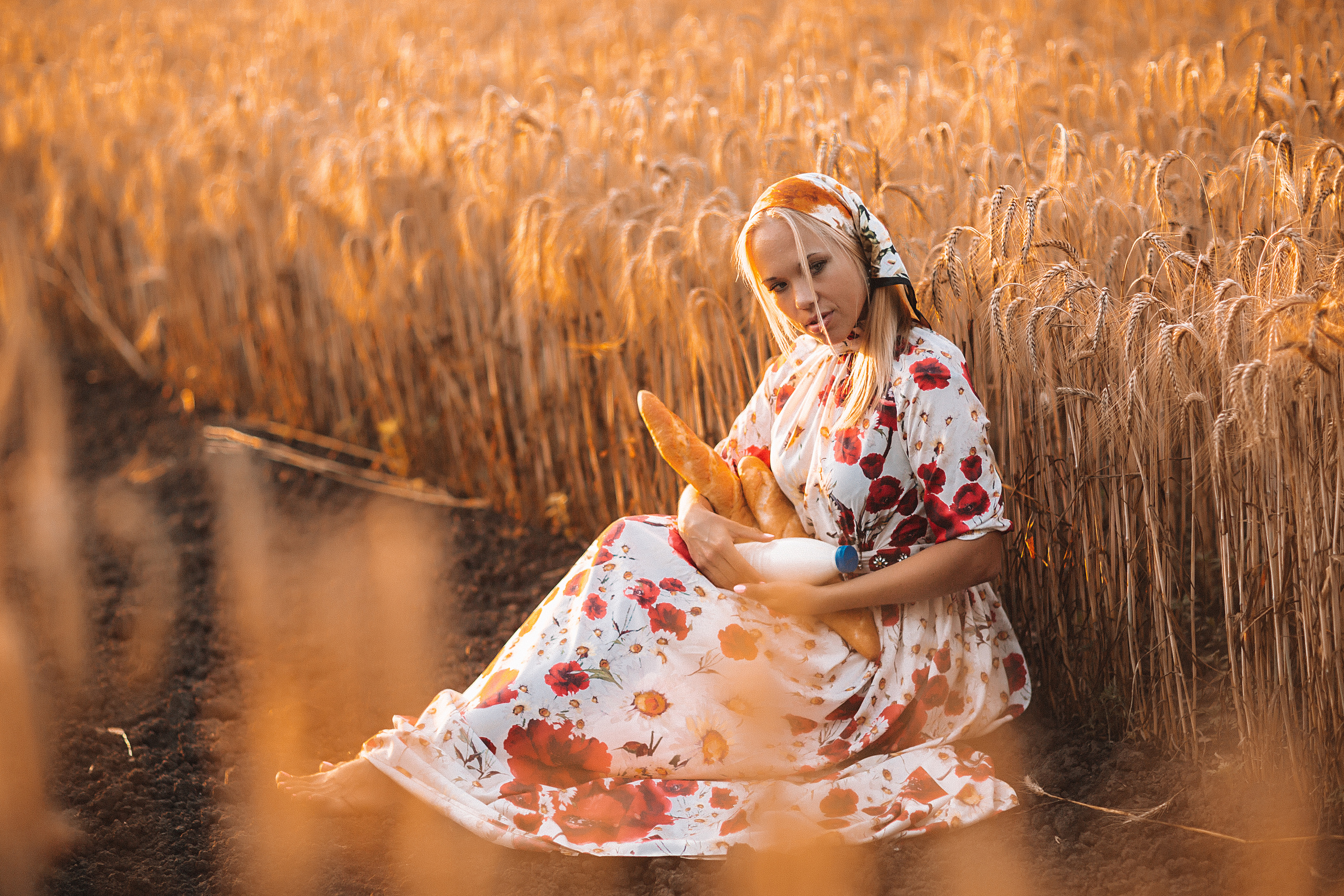 Пшеничное поле. Свадебный и семейный фотограф/видеограф в Краснодаре Наталья Осинская