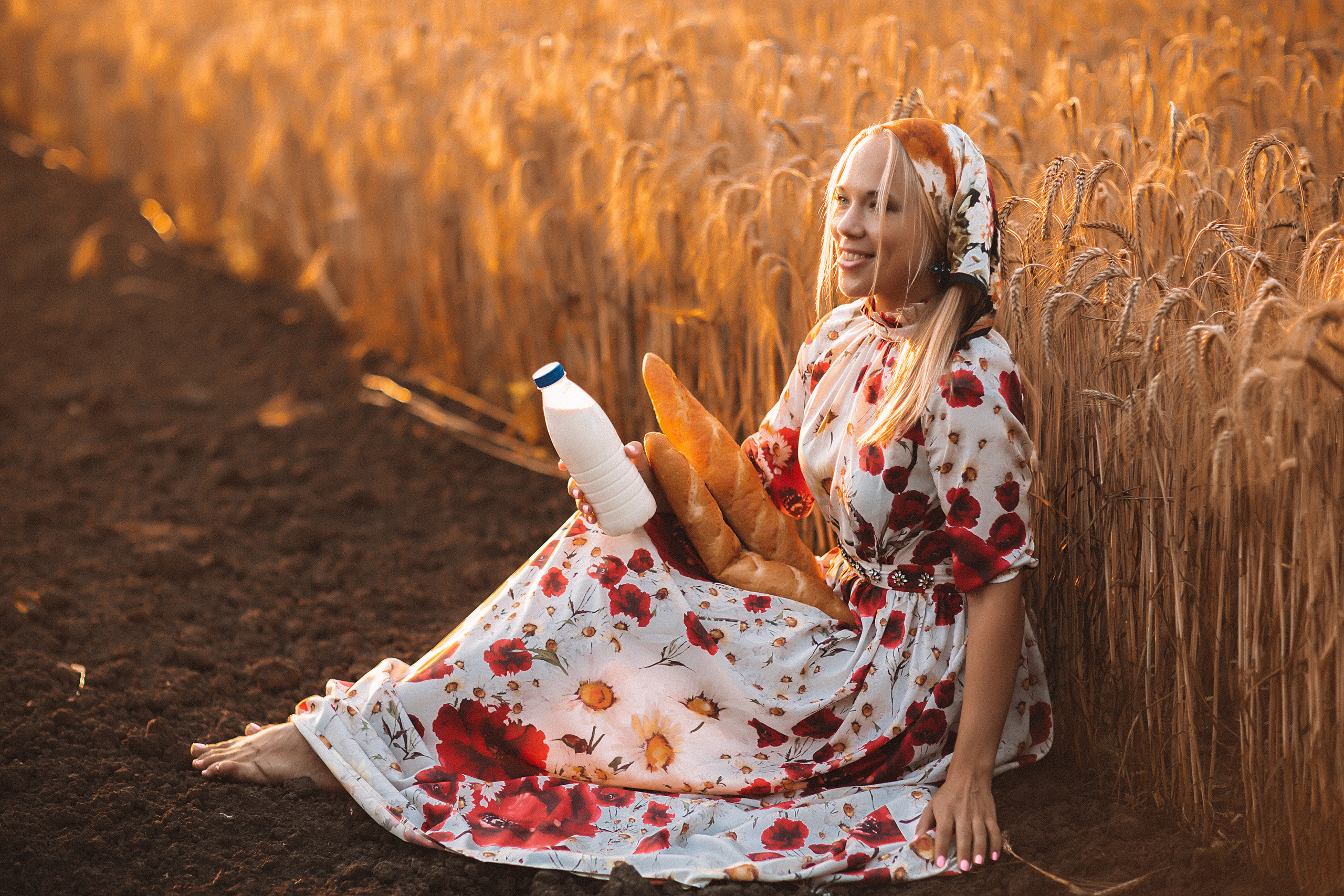 Пшеничное поле. Свадебный и семейный фотограф/видеограф в Краснодаре Наталья Осинская