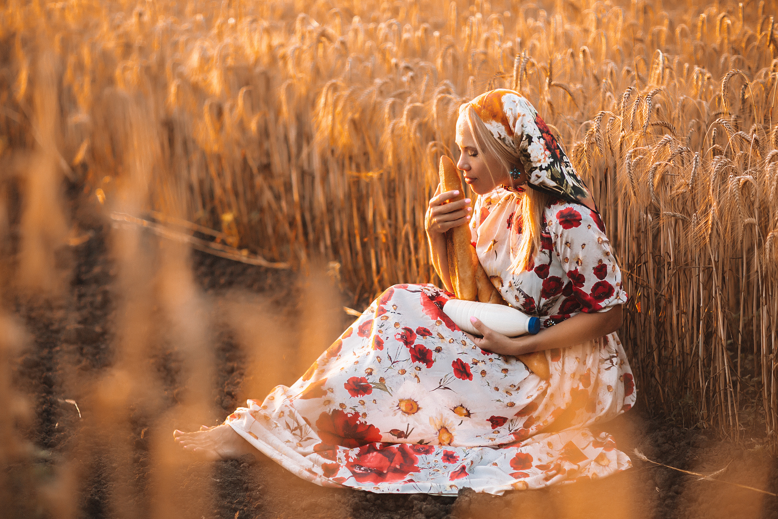 Пшеничное поле. Свадебный и семейный фотограф/видеограф в Краснодаре Наталья Осинская