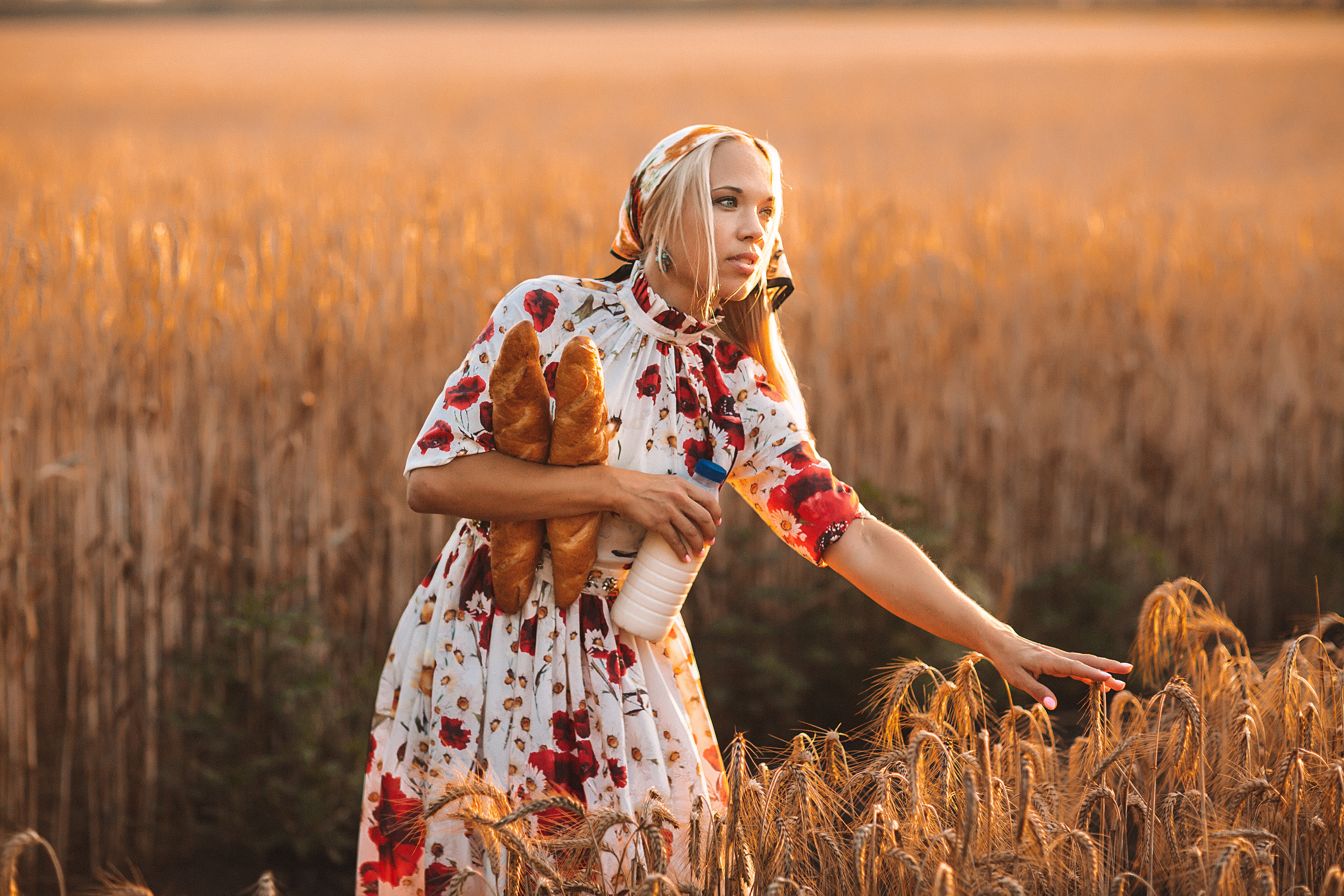Пшеничное поле. Свадебный и семейный фотограф/видеограф в Краснодаре Наталья Осинская