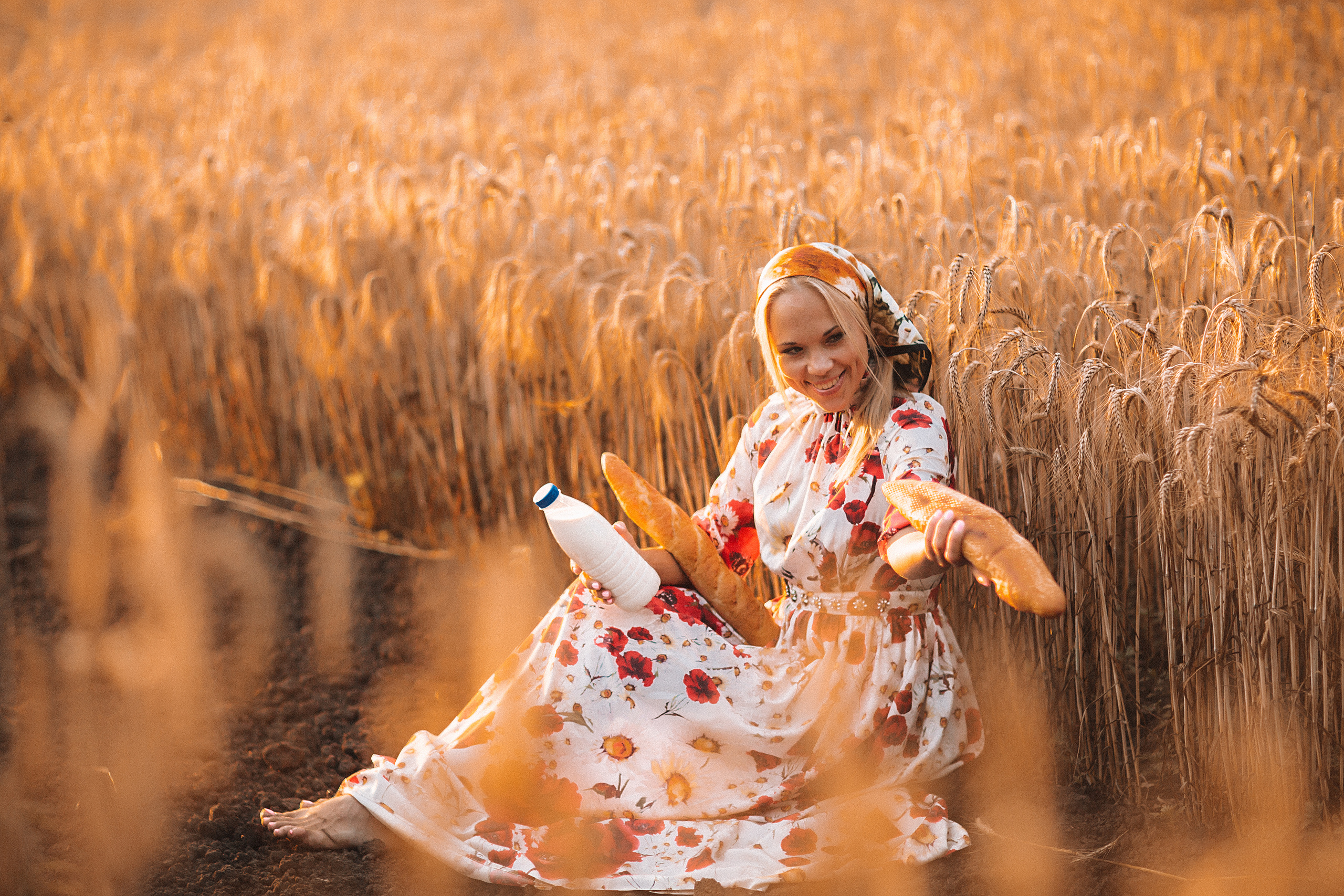 Пшеничное поле. Свадебный и семейный фотограф/видеограф в Краснодаре Наталья Осинская