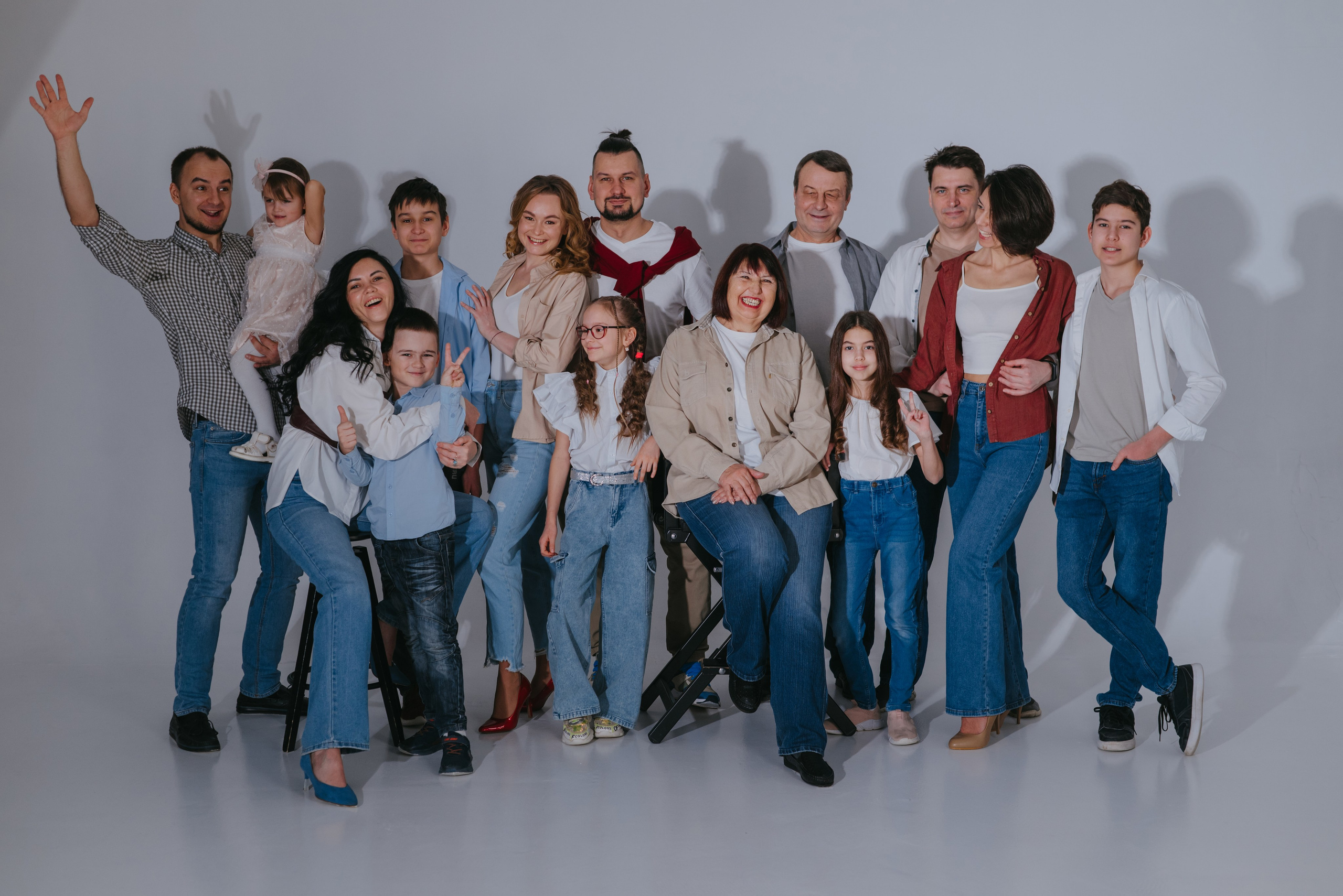 Big family D. Свадебный фотограф Уфа Дарья Насырова