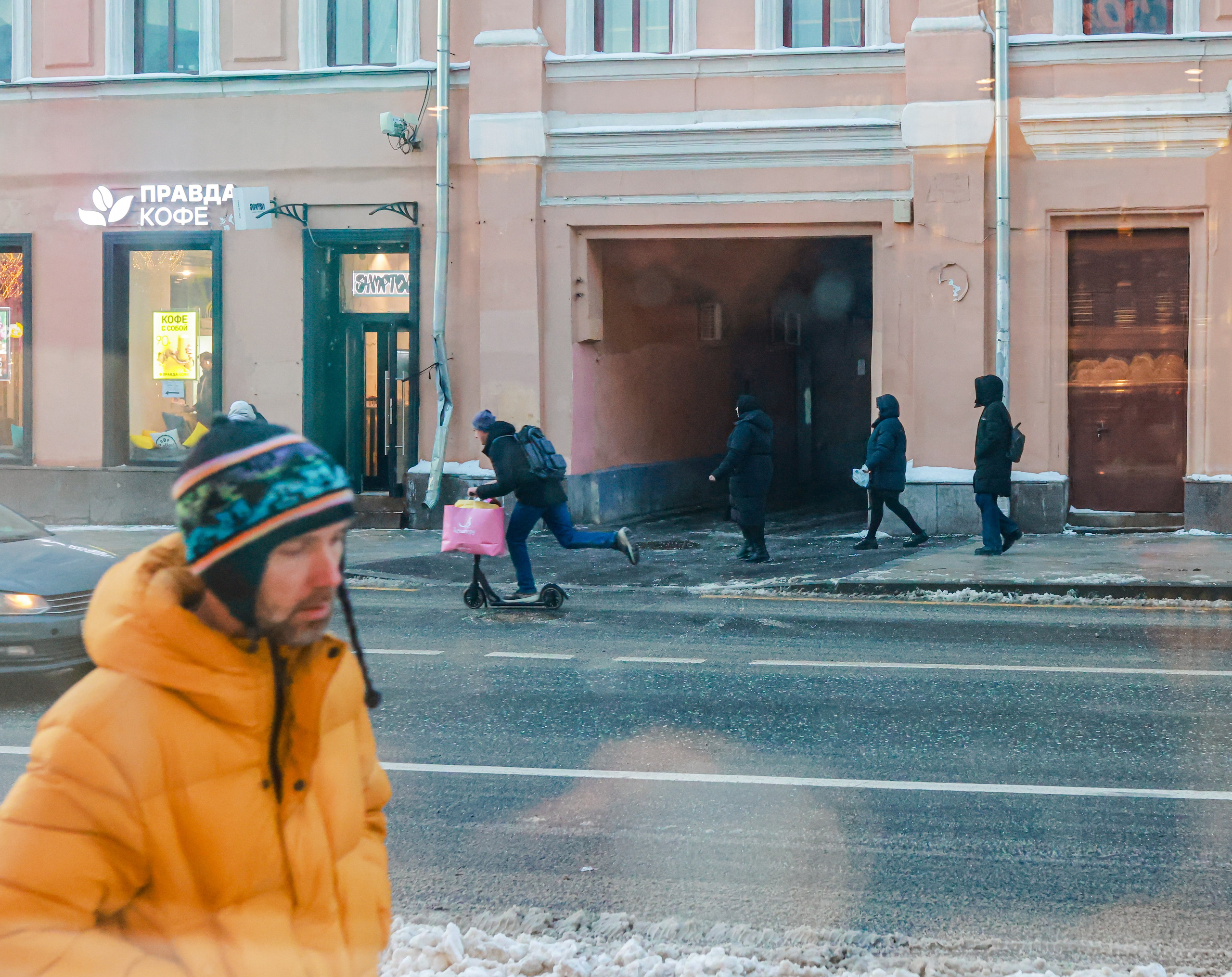 Маросейка зимой. Фотограф репортажей и стритфотосессий в Москве Людмила Смирнова