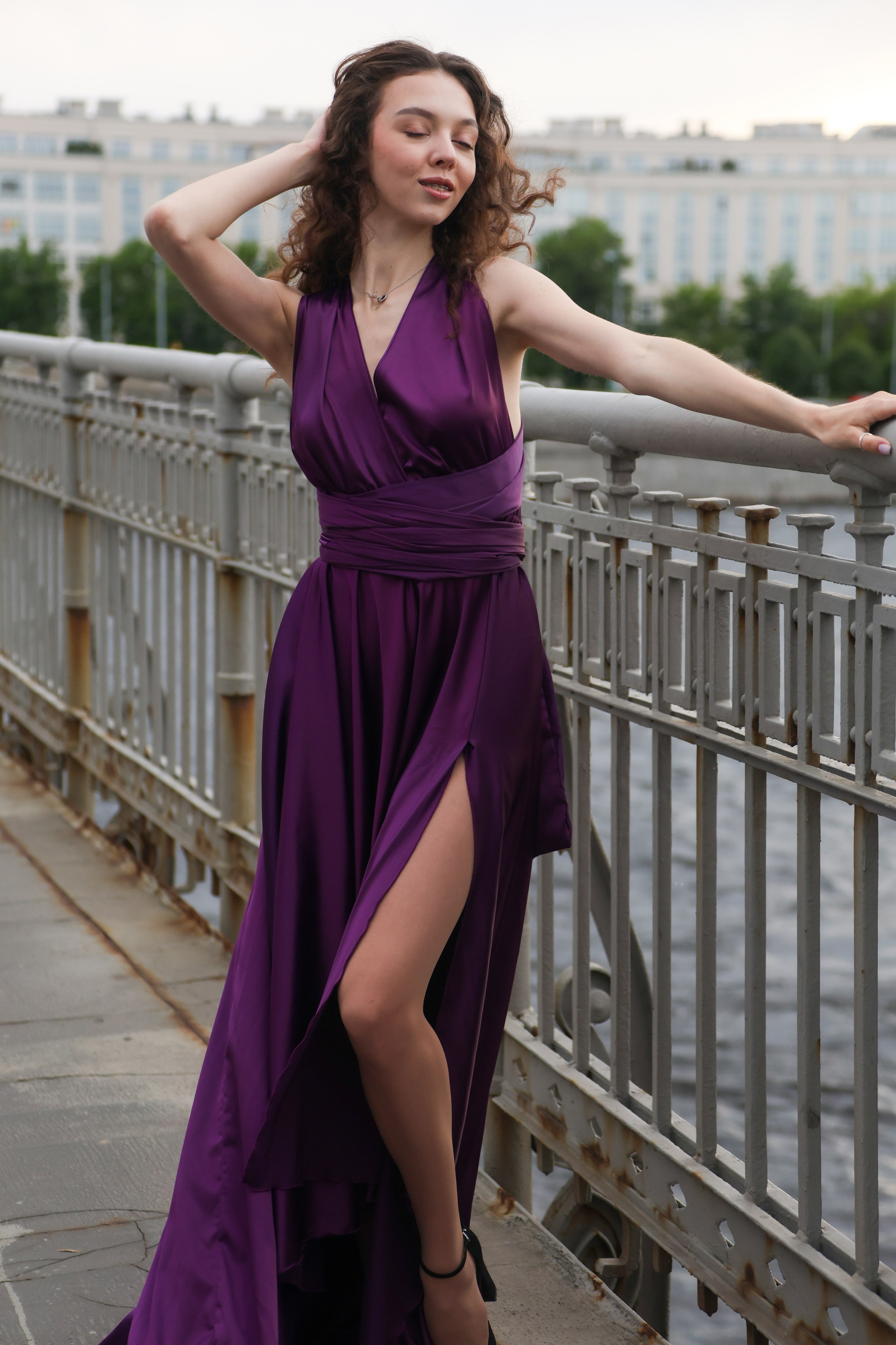 Анна. Большеохтинский мост. Фотограф состояний Марина Савинская