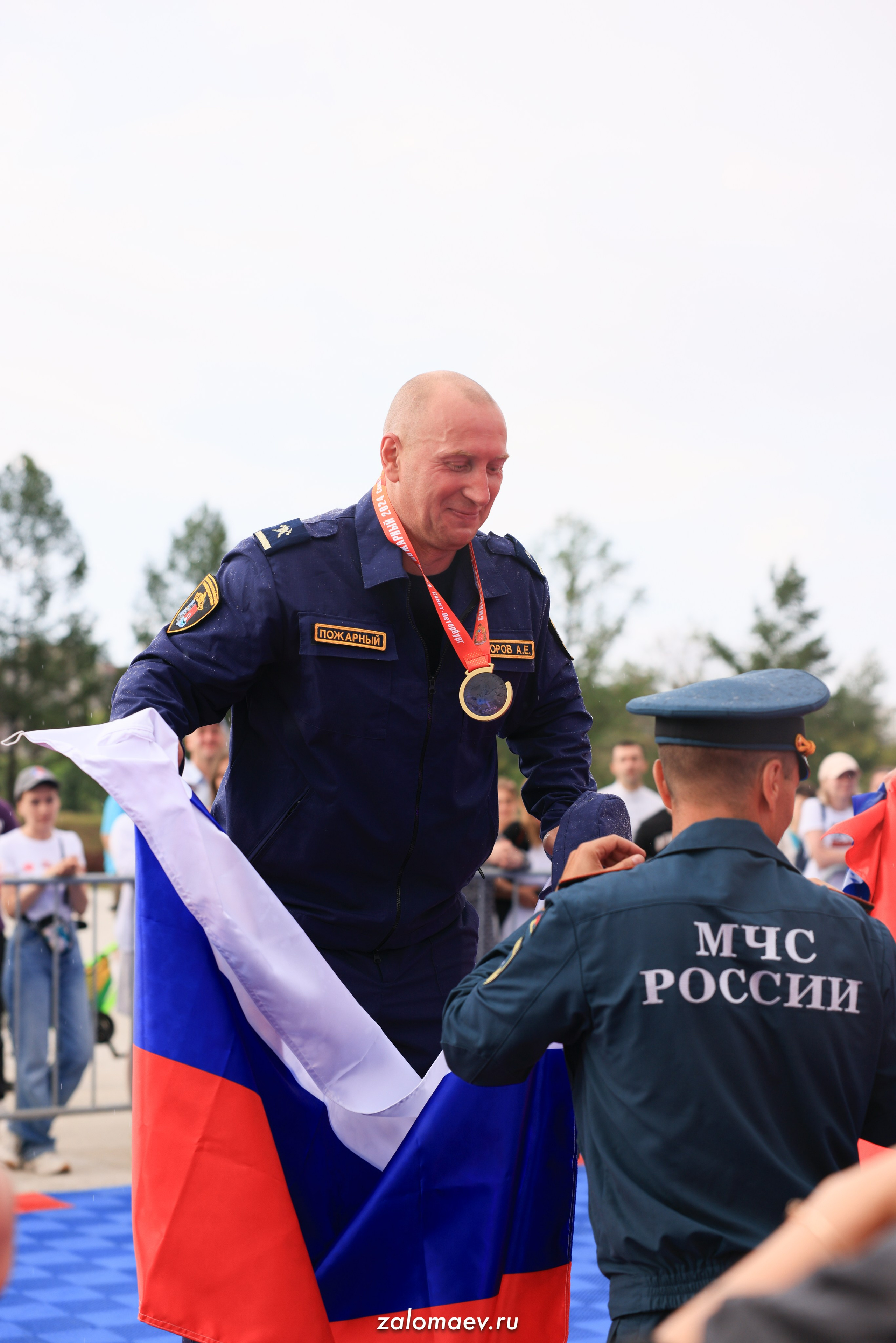 Сильнейший пожарный. Фотограф Александр Заломаев