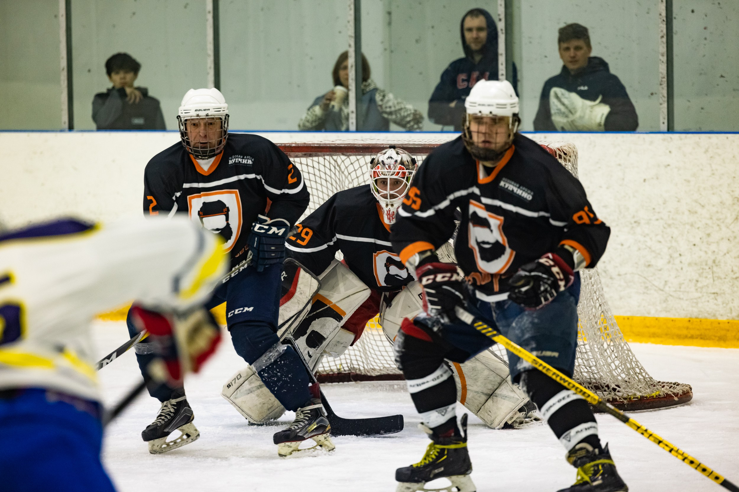 ХК Бульдозер — ХК Добрыня. Фотограф Александр Заломаев