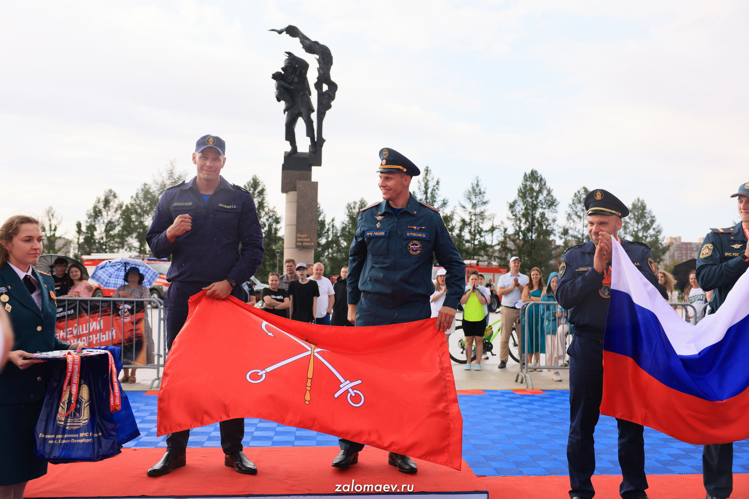 Сильнейший пожарный. Фотограф Александр Заломаев