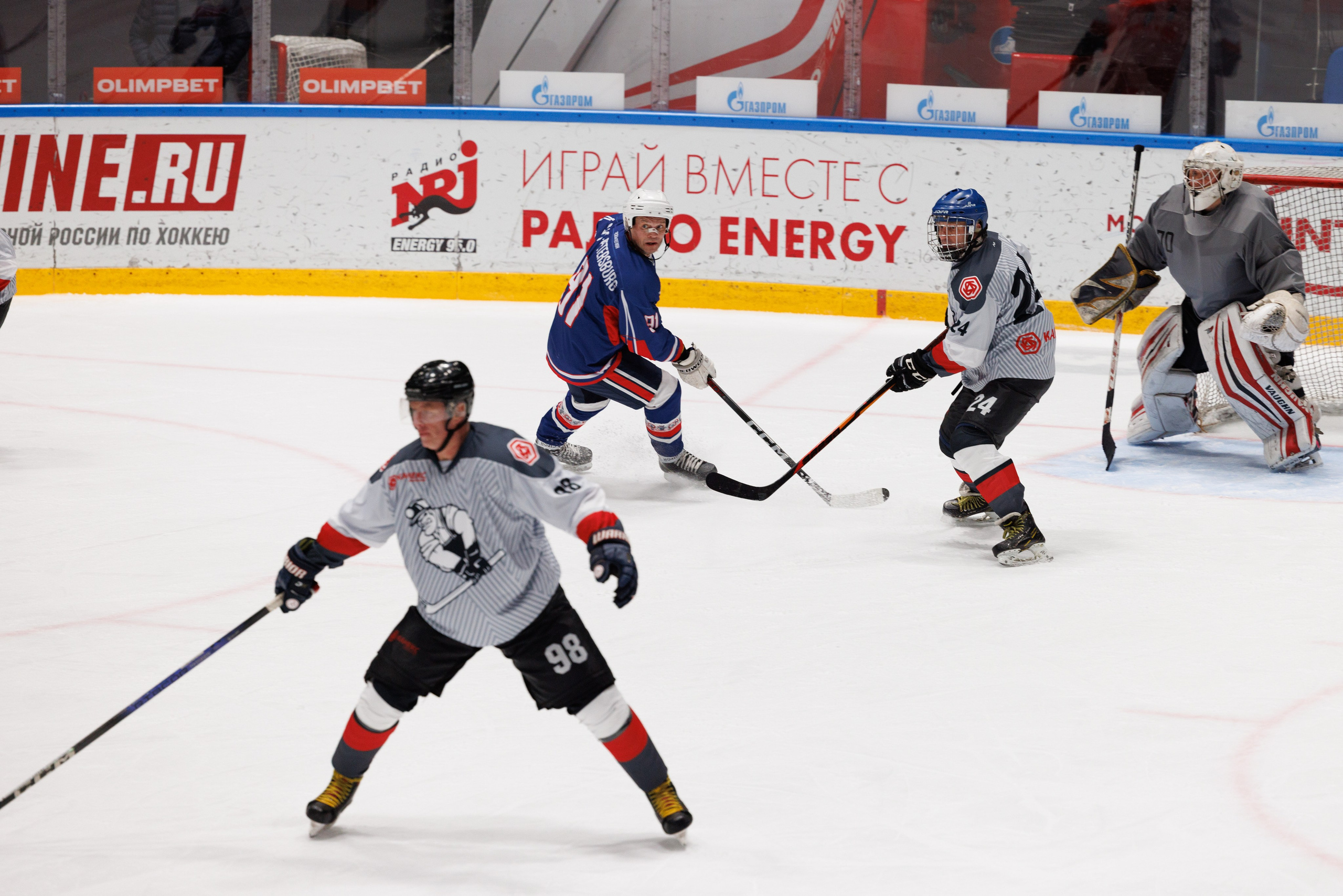 НХЛ (50+) Невский легион — Канекс 6-1. Фотограф Александр Заломаев
