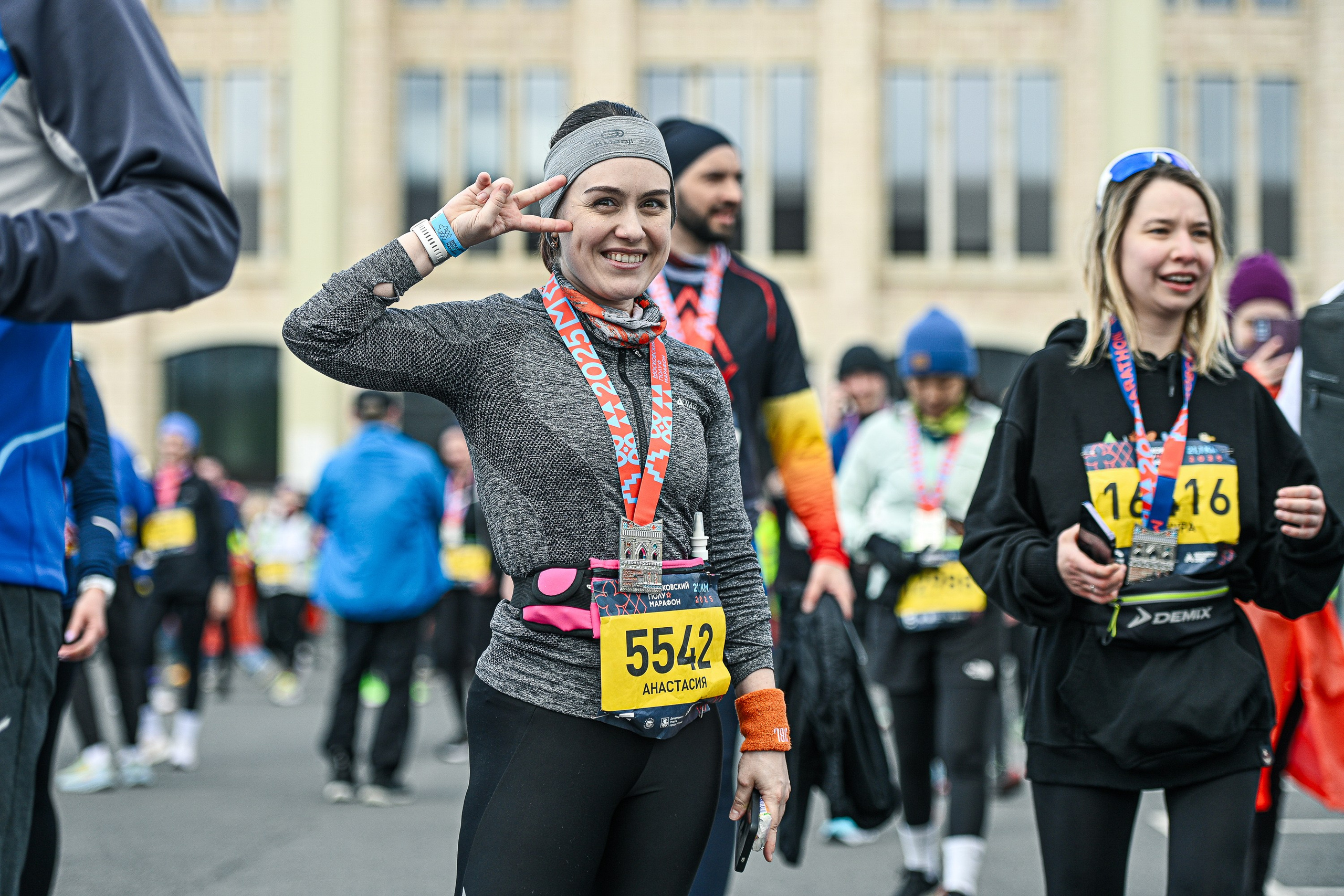 Московский полумарафон 2025. Репортажный фотограф Сергей Квартальнов