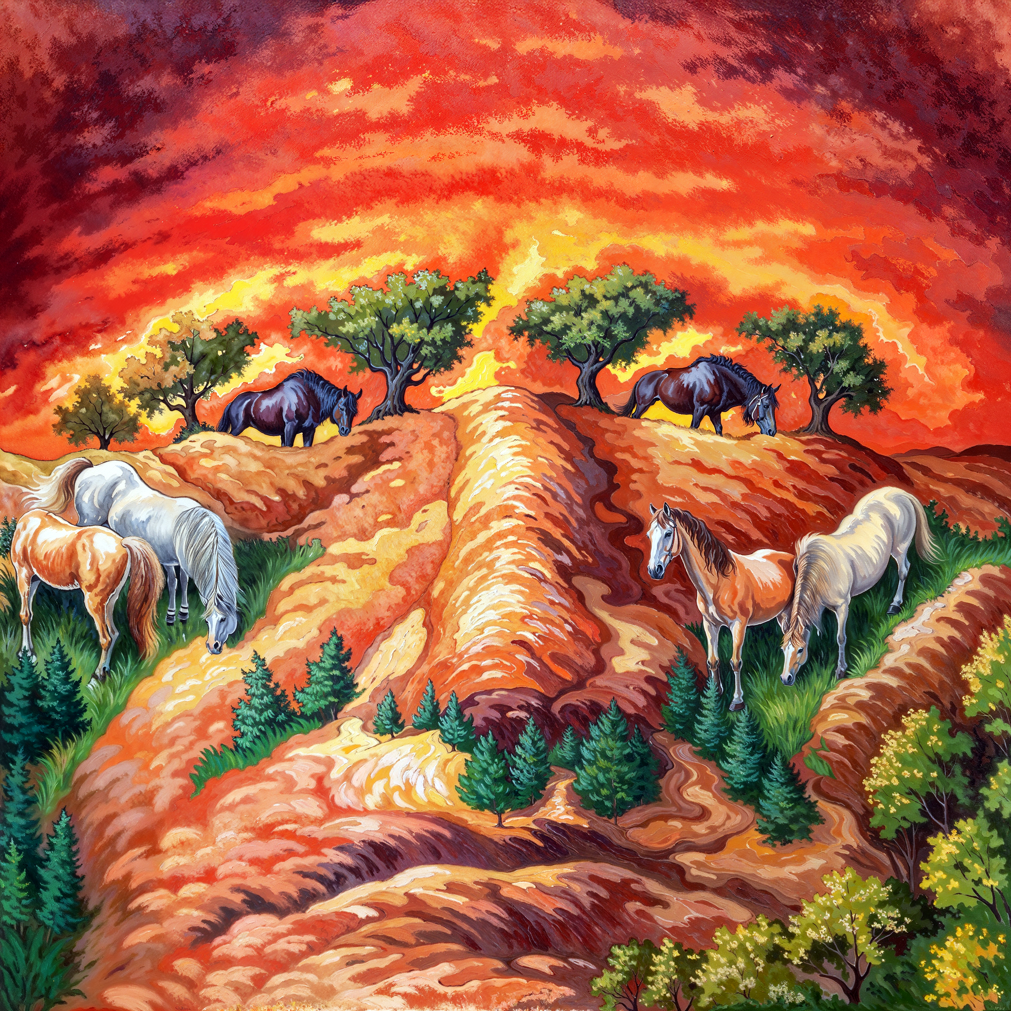 Адаптация по мотивам Octavio Ocampo, где природа говорит языком метафор.