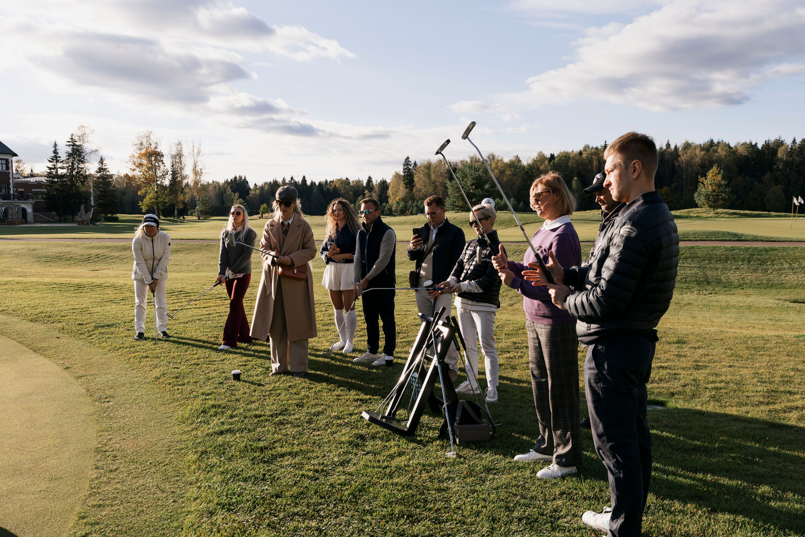 Гольф-день. Фотограф в Москве и Московской области