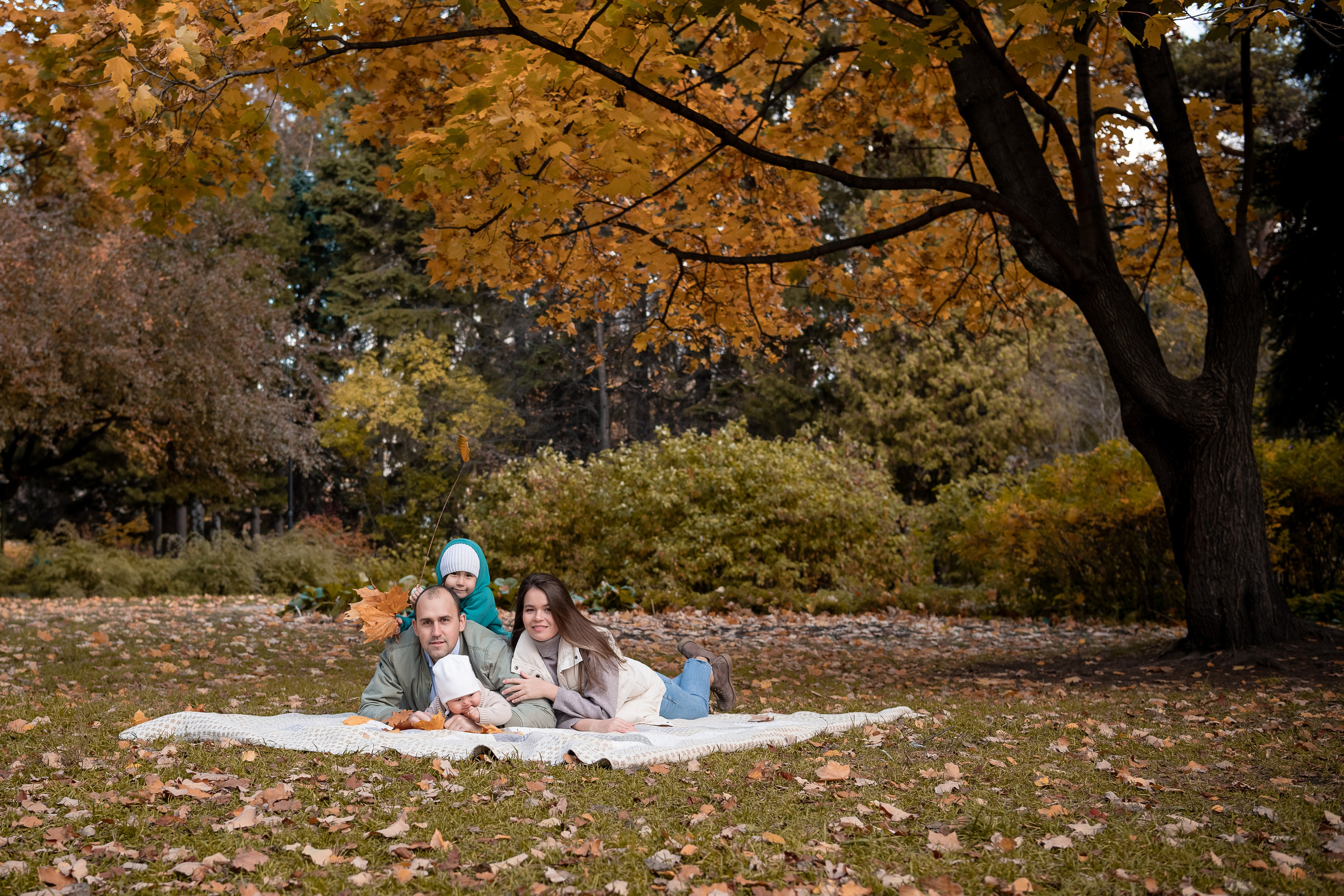 Осенняя семейная. Фомина Елена Свадебный и семейный фотограф