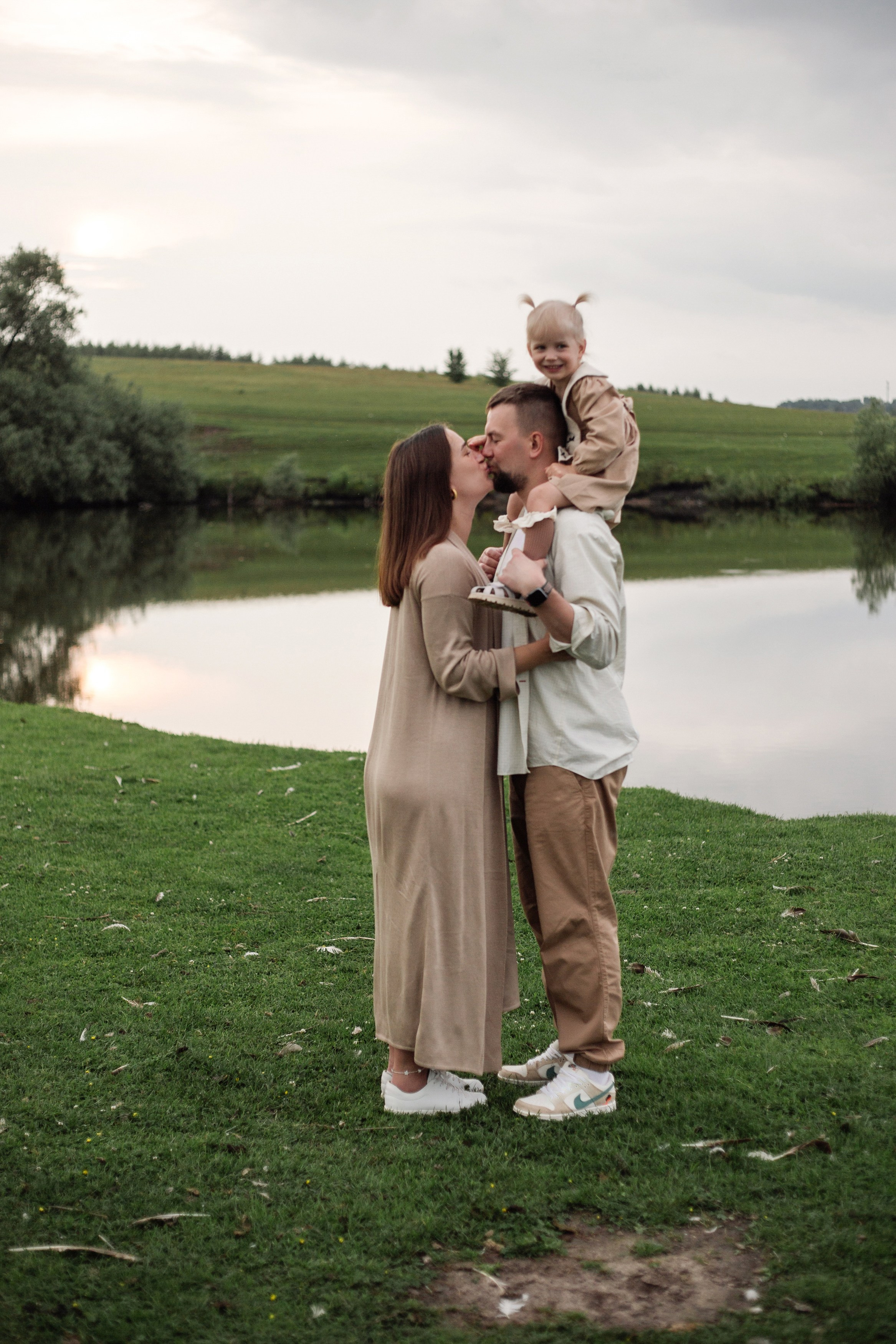 Дмитрий, Ольга и Верочка. Портретный, семейный, свадебный фотограф в Брянске Маргарита Василькова