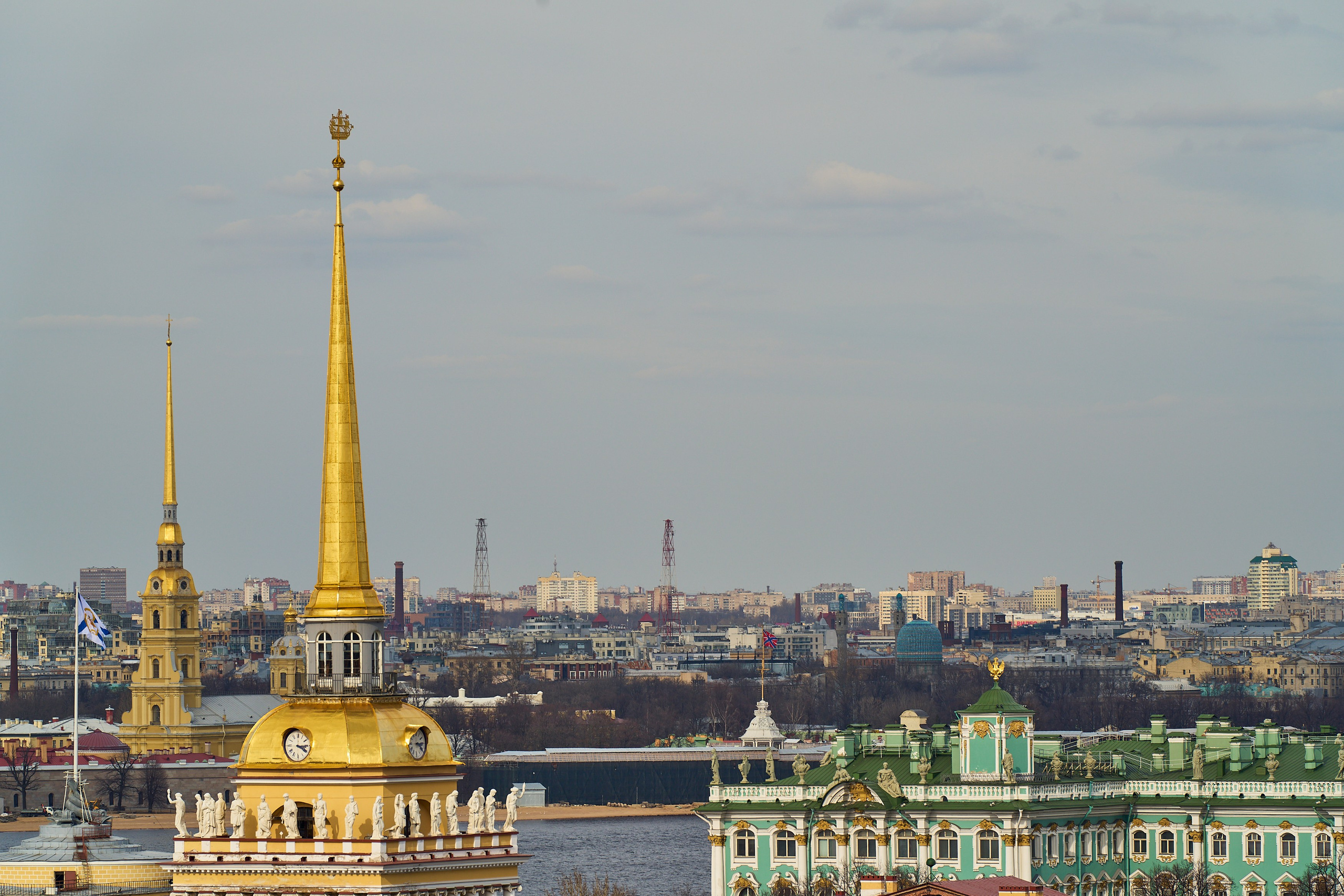 Колоннада Исаакиевского собора