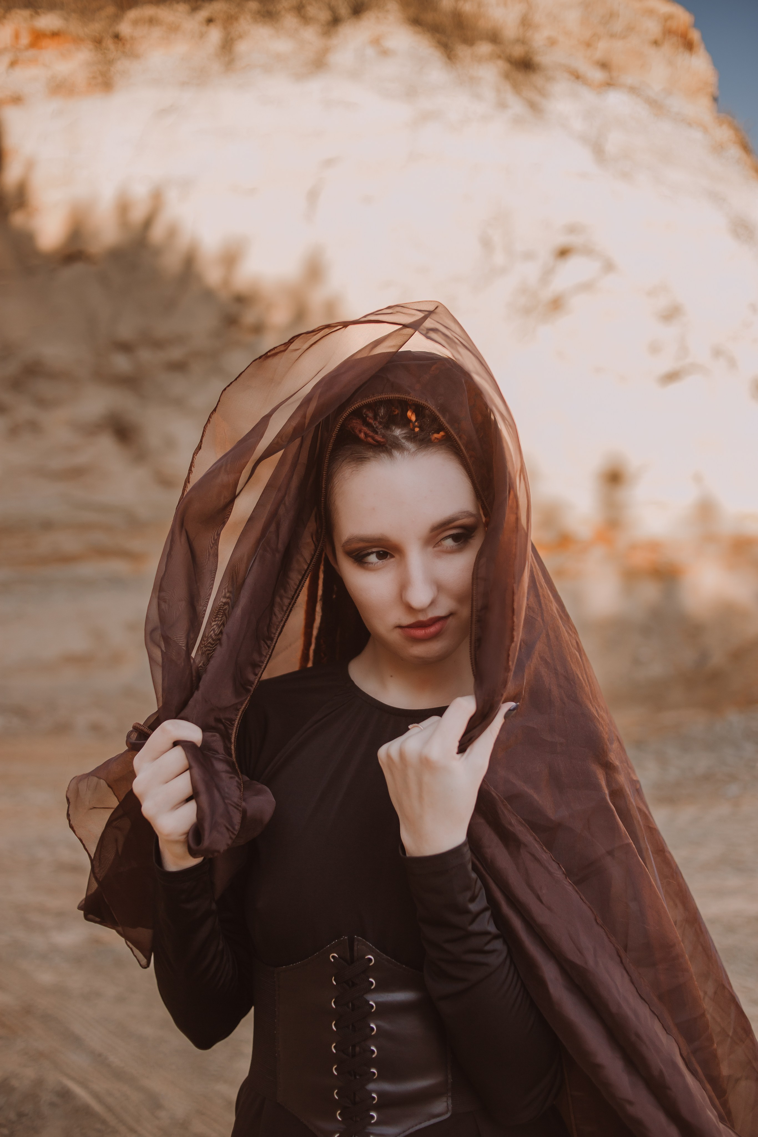 Марина. Песчаный карьер. Фотограф Регина Крикунова г. Красноярск