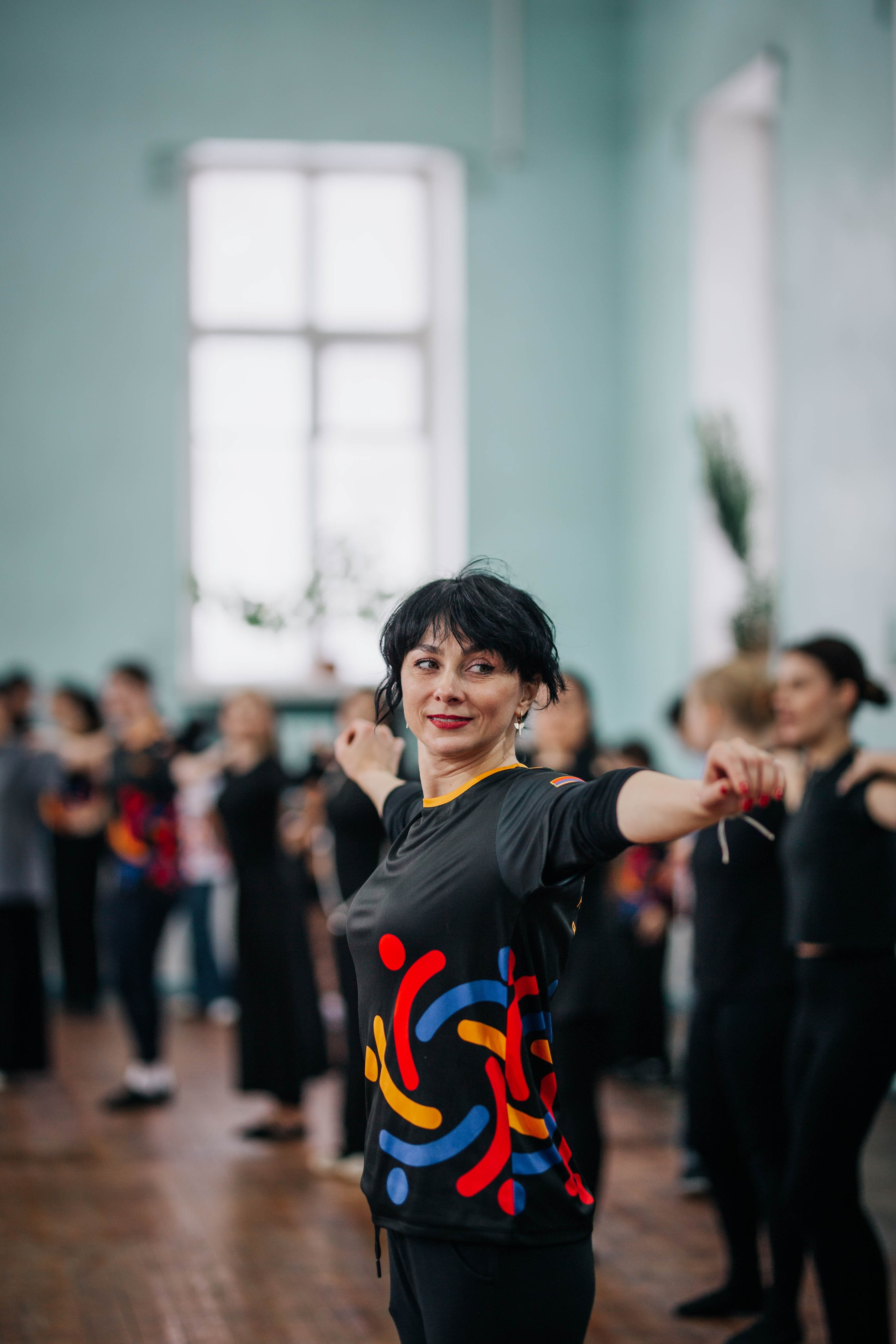 Тренинг танцевального коллектива армянского танца «Единство». Фотограф в Крыму